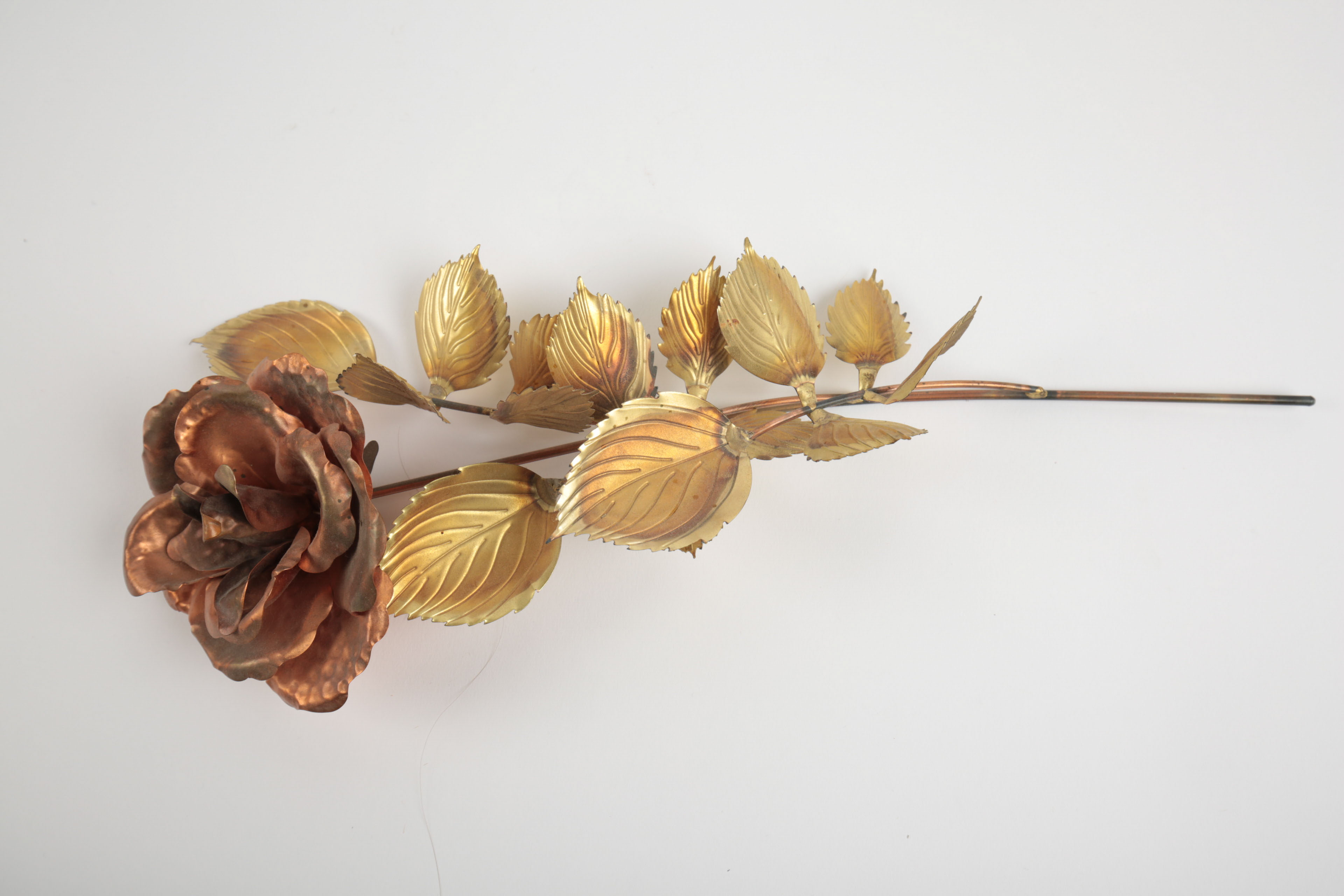 Brass and Porcelain Home Decor Including a Ronson Lighter