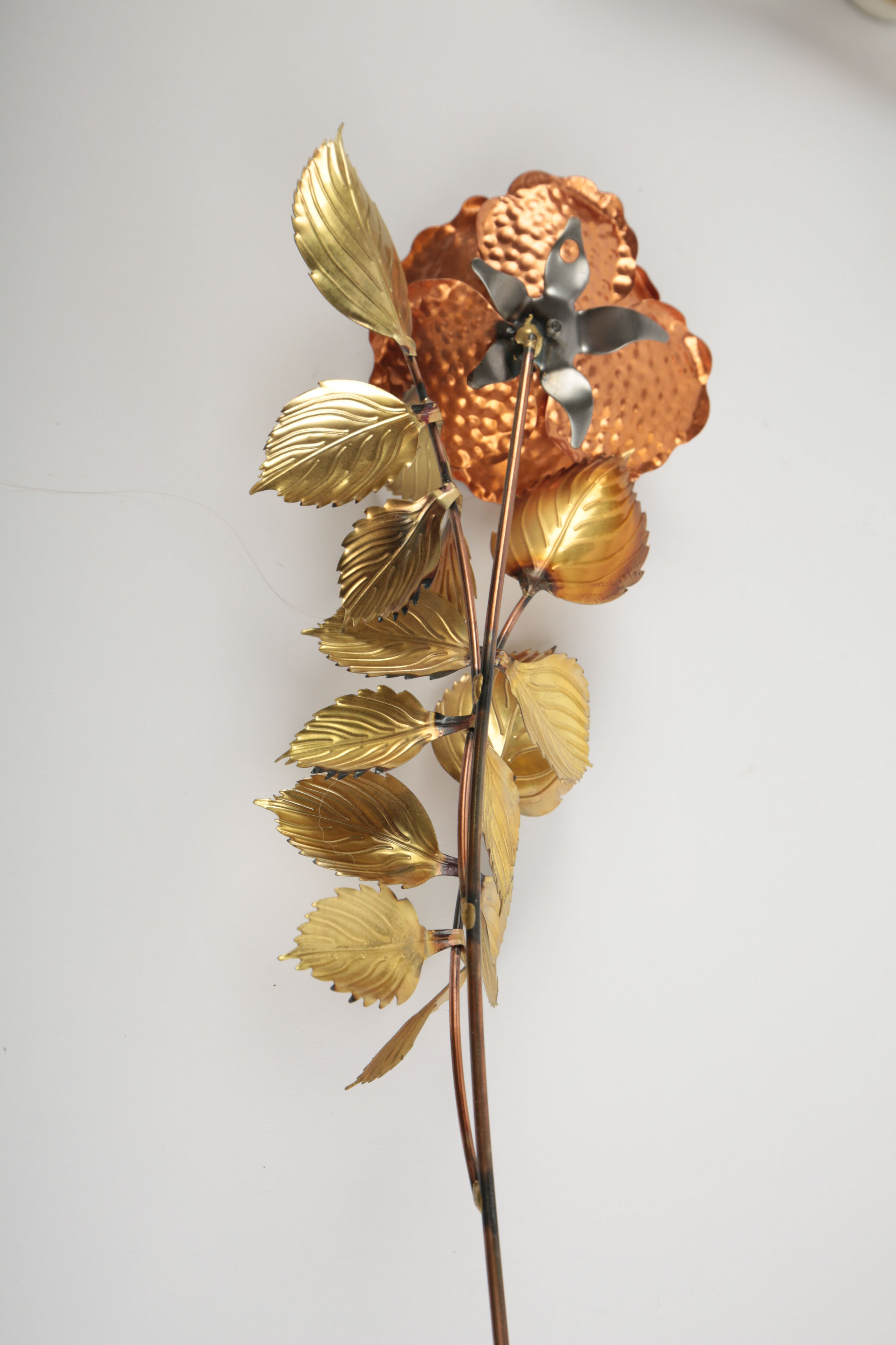 Brass and Porcelain Home Decor Including a Ronson Lighter