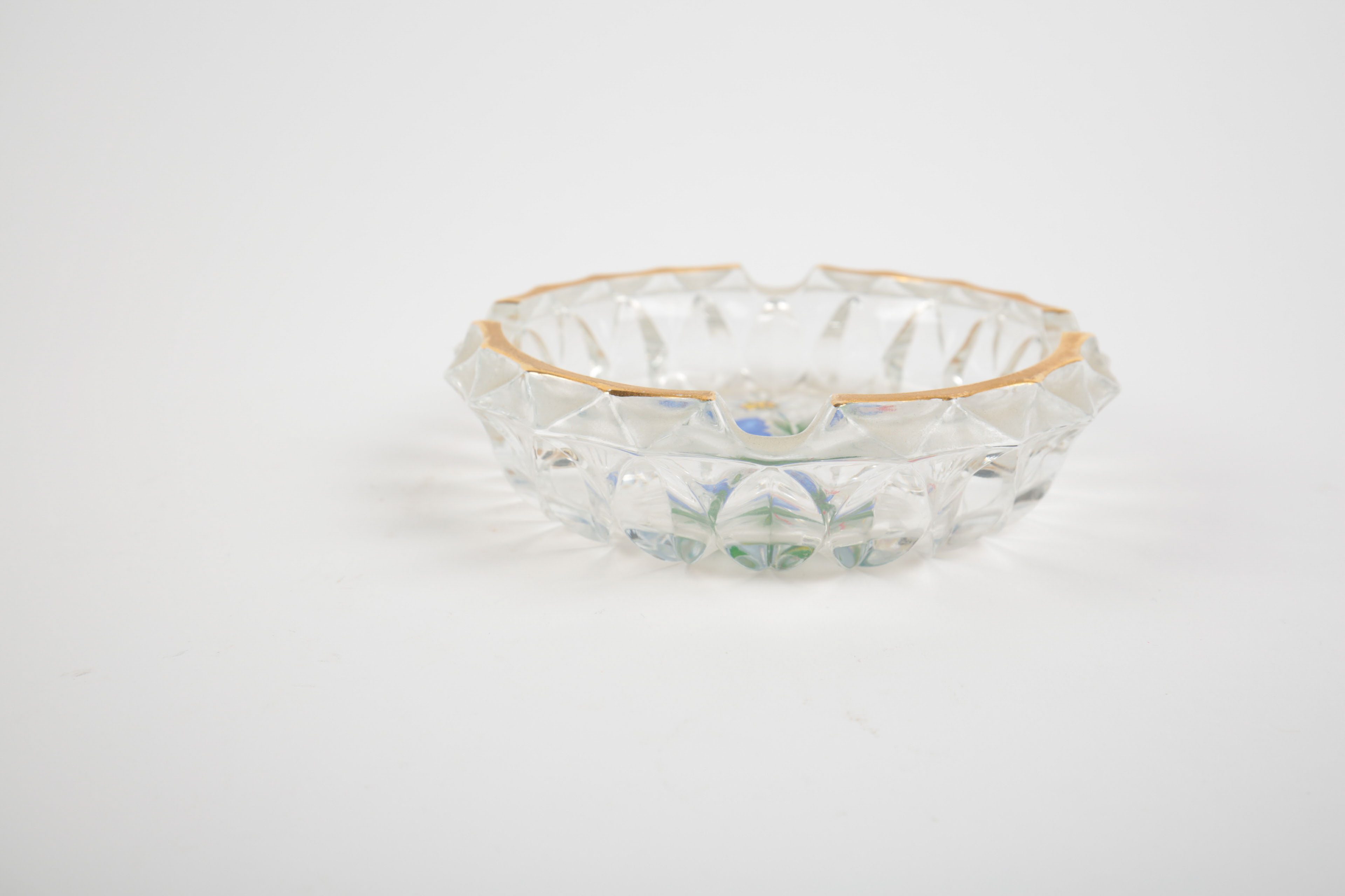 Brass and Porcelain Home Decor Including a Ronson Lighter