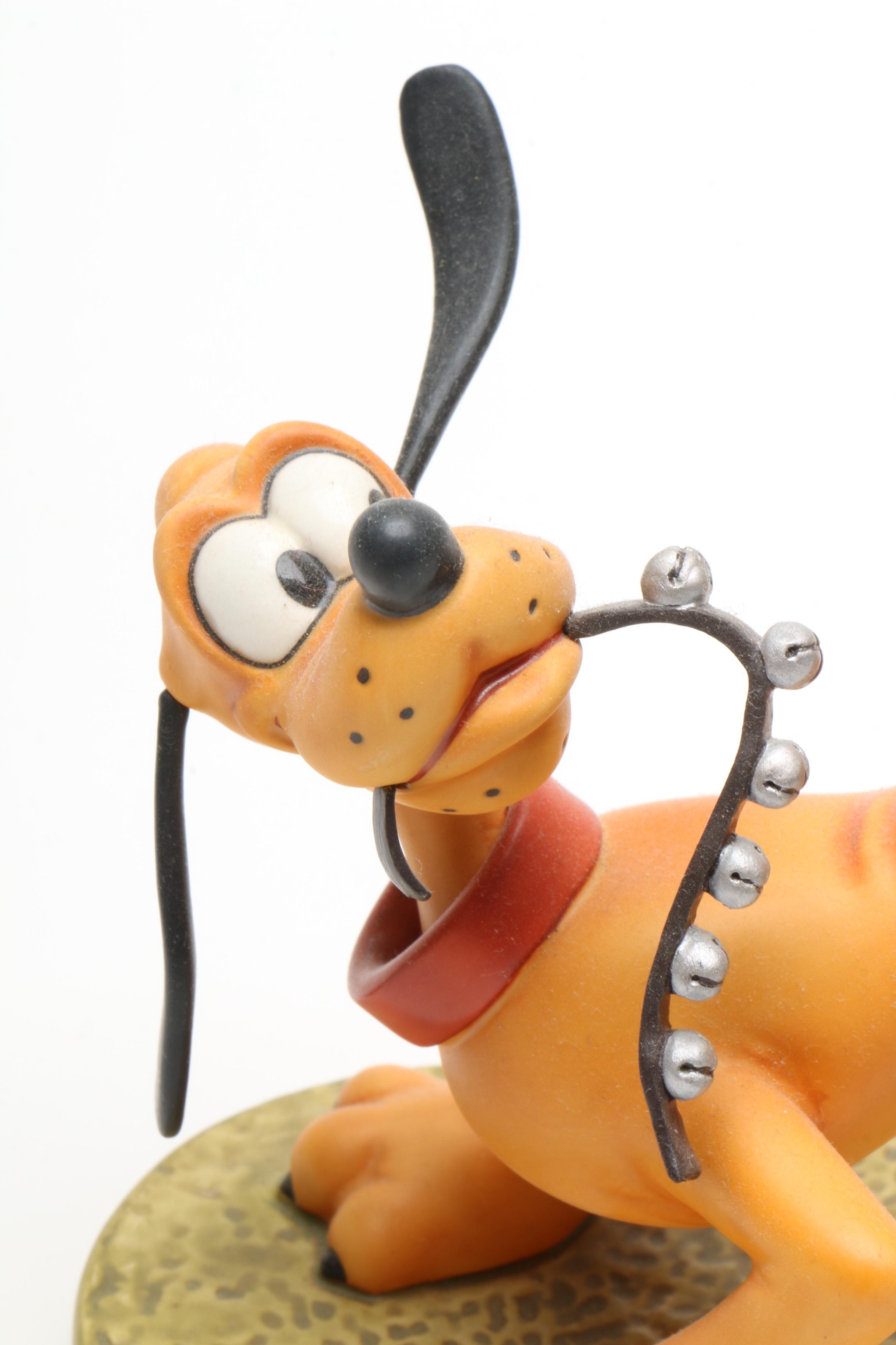 Classic Disney Figurines Including "The Fairy Godmother" from Cinderella