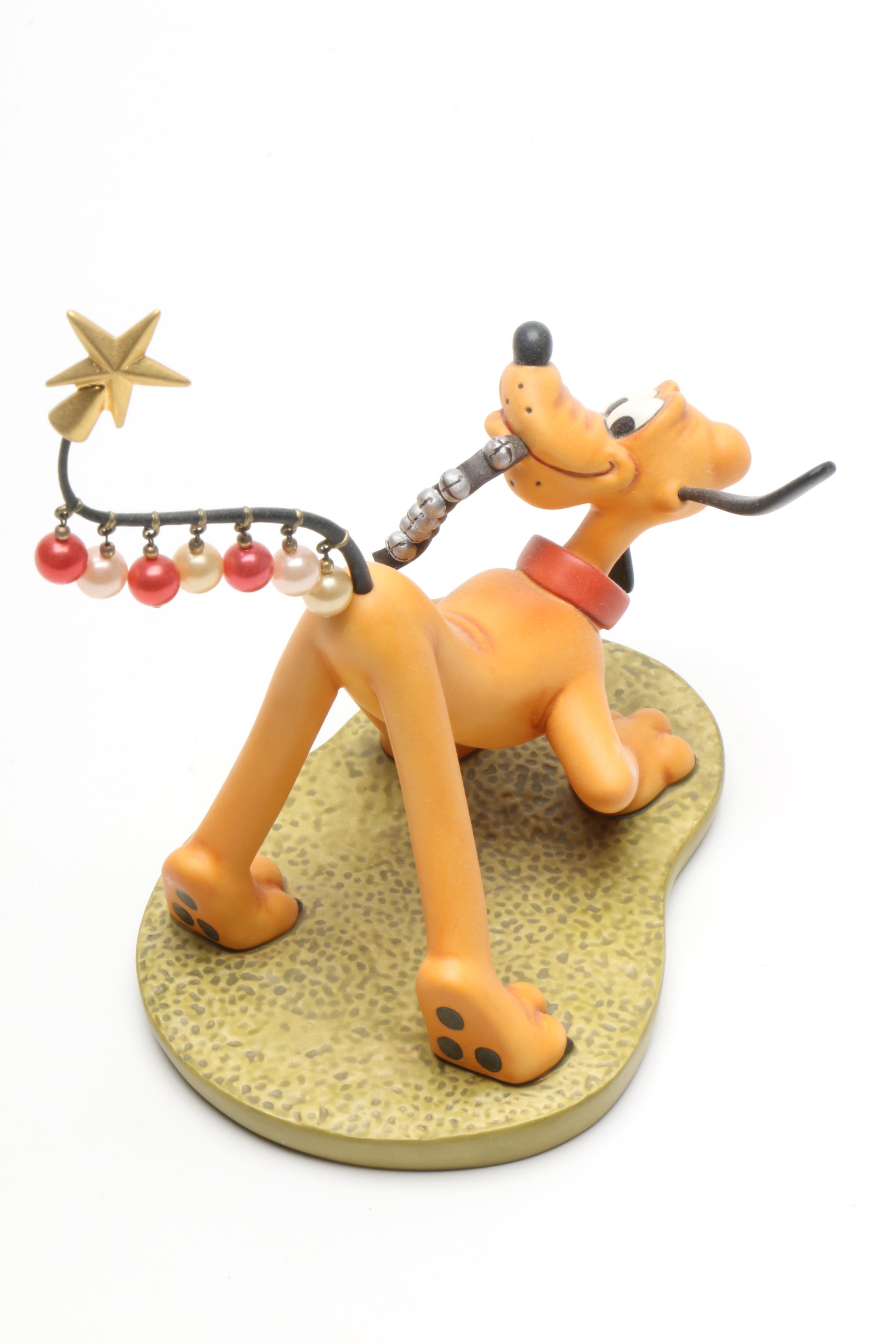 Classic Disney Figurines Including "The Fairy Godmother" from Cinderella