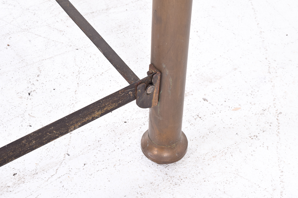 Antique Full-Size Mission Brass Bed