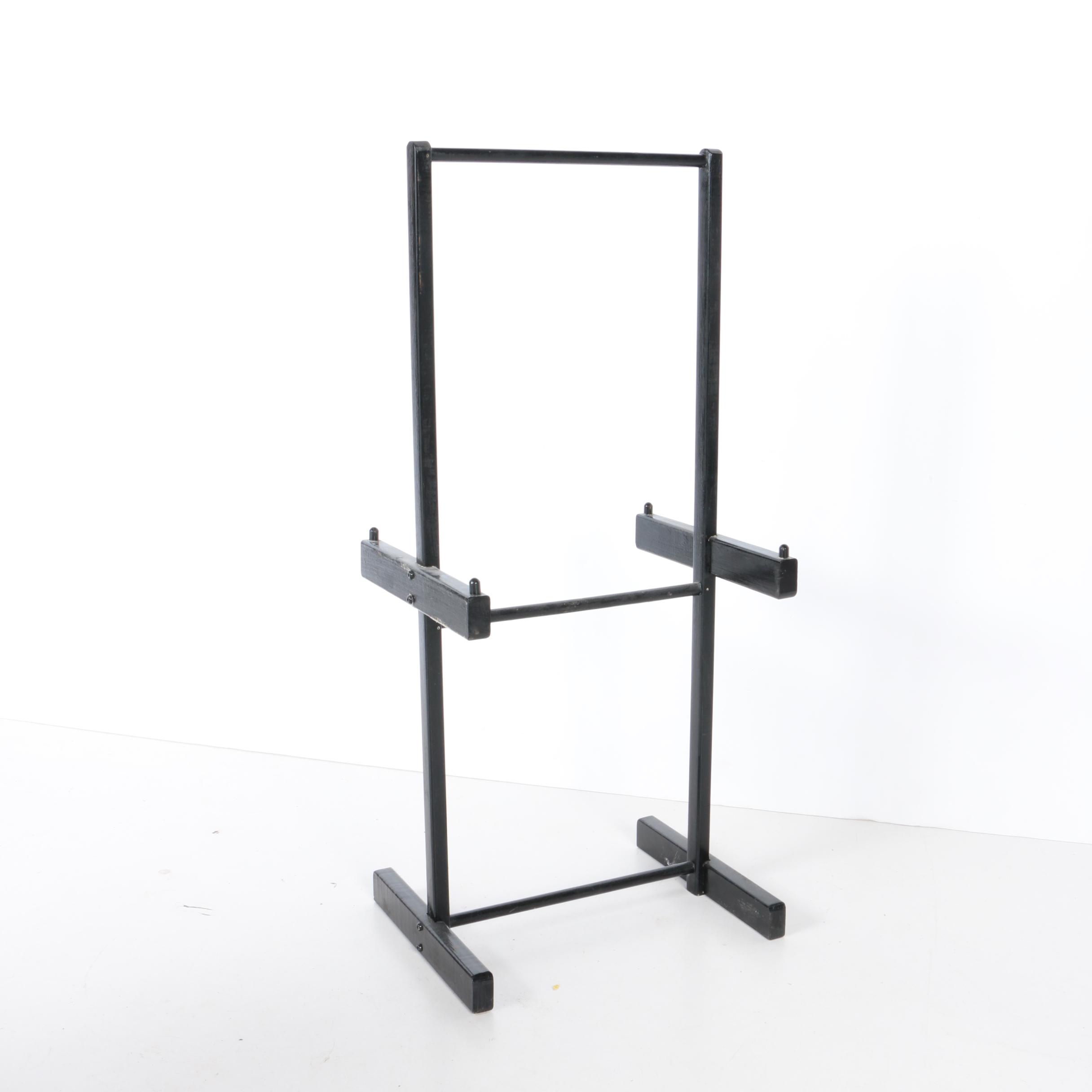 Mid Century Modern Folding Tray Table Set by Artex