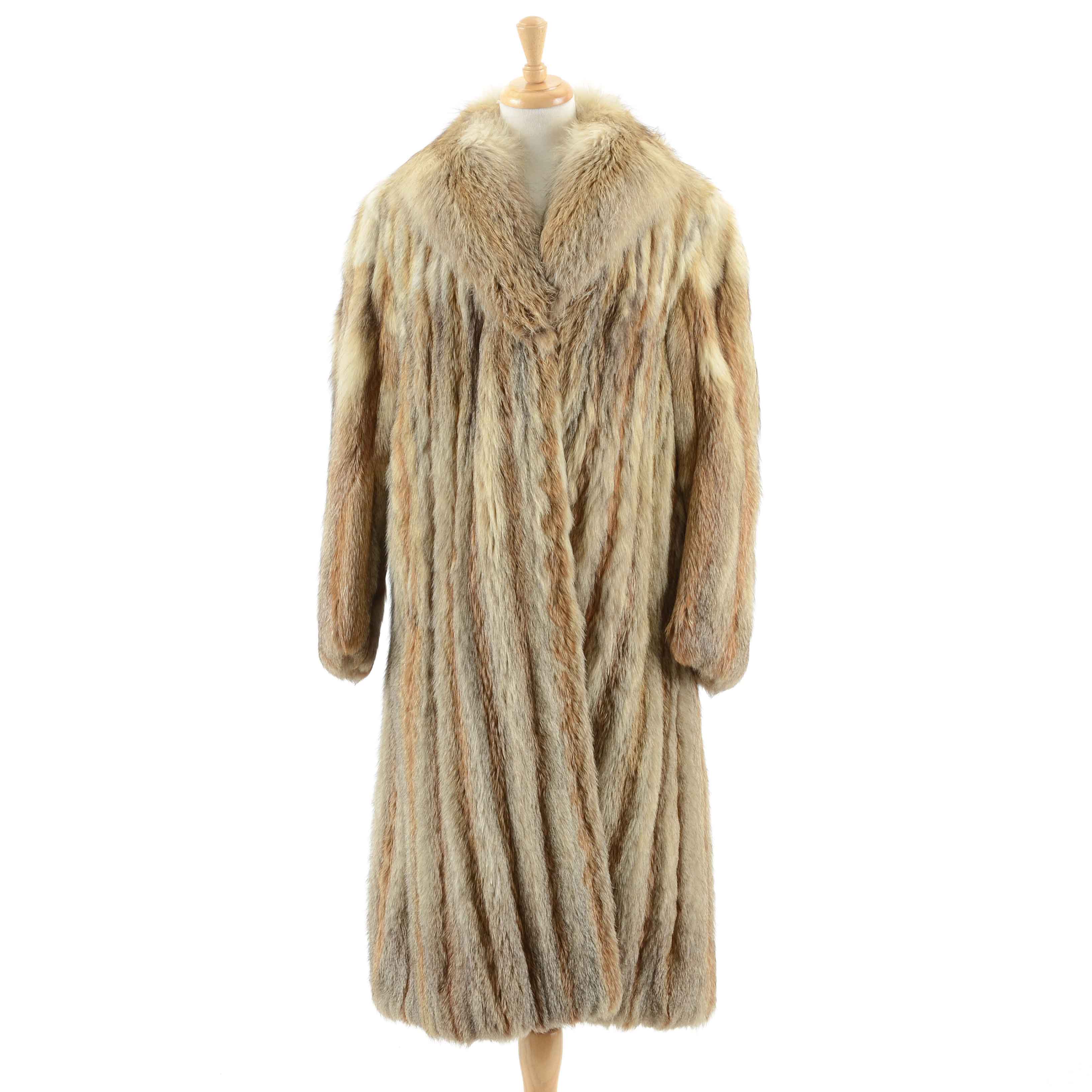 Women's Coyote Fur Coat