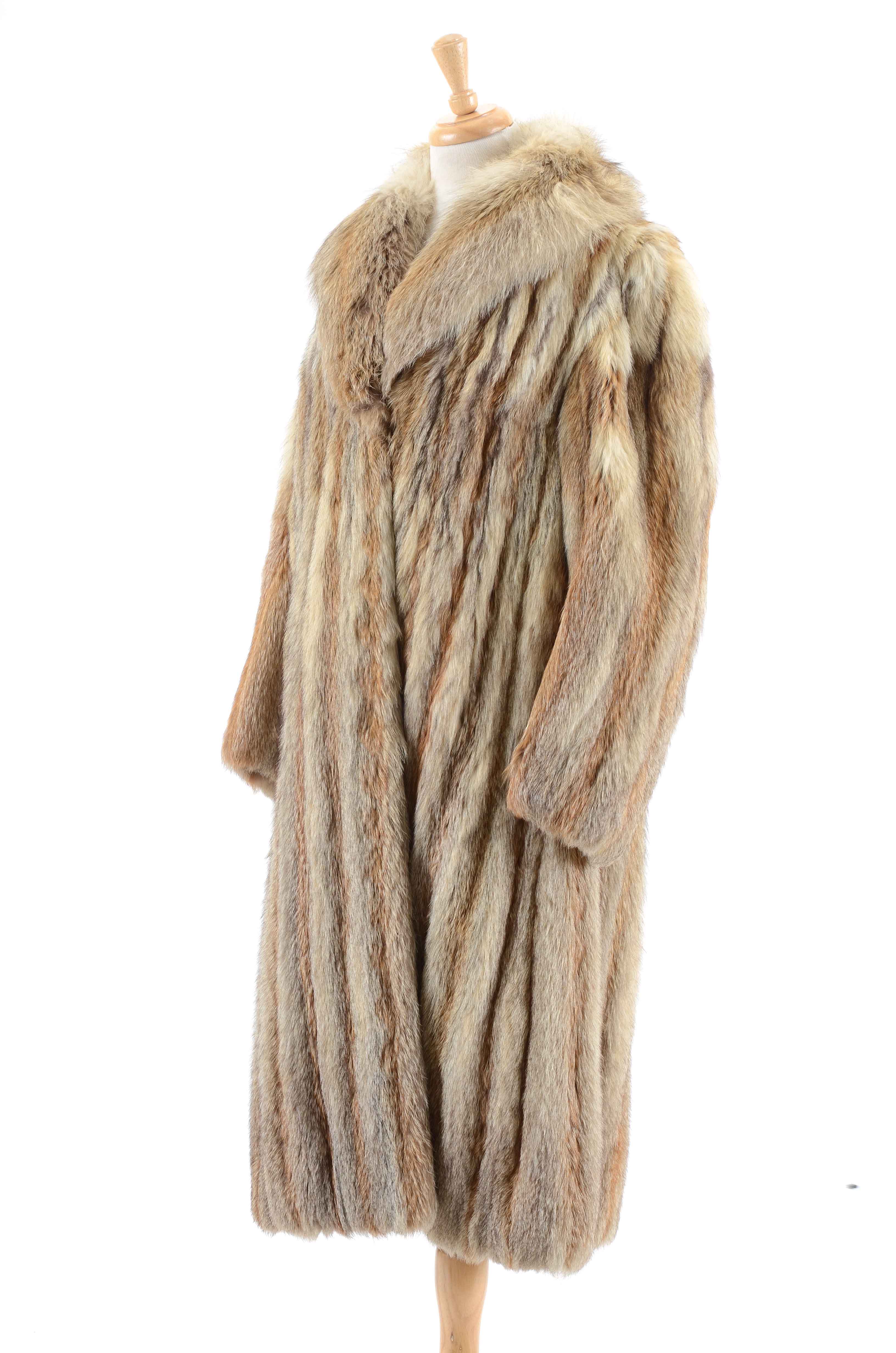 Women's Coyote Fur Coat