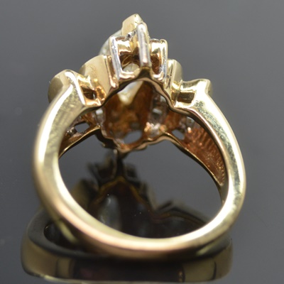 14K Yellow Gold 2.04 CTW Diamond Ring