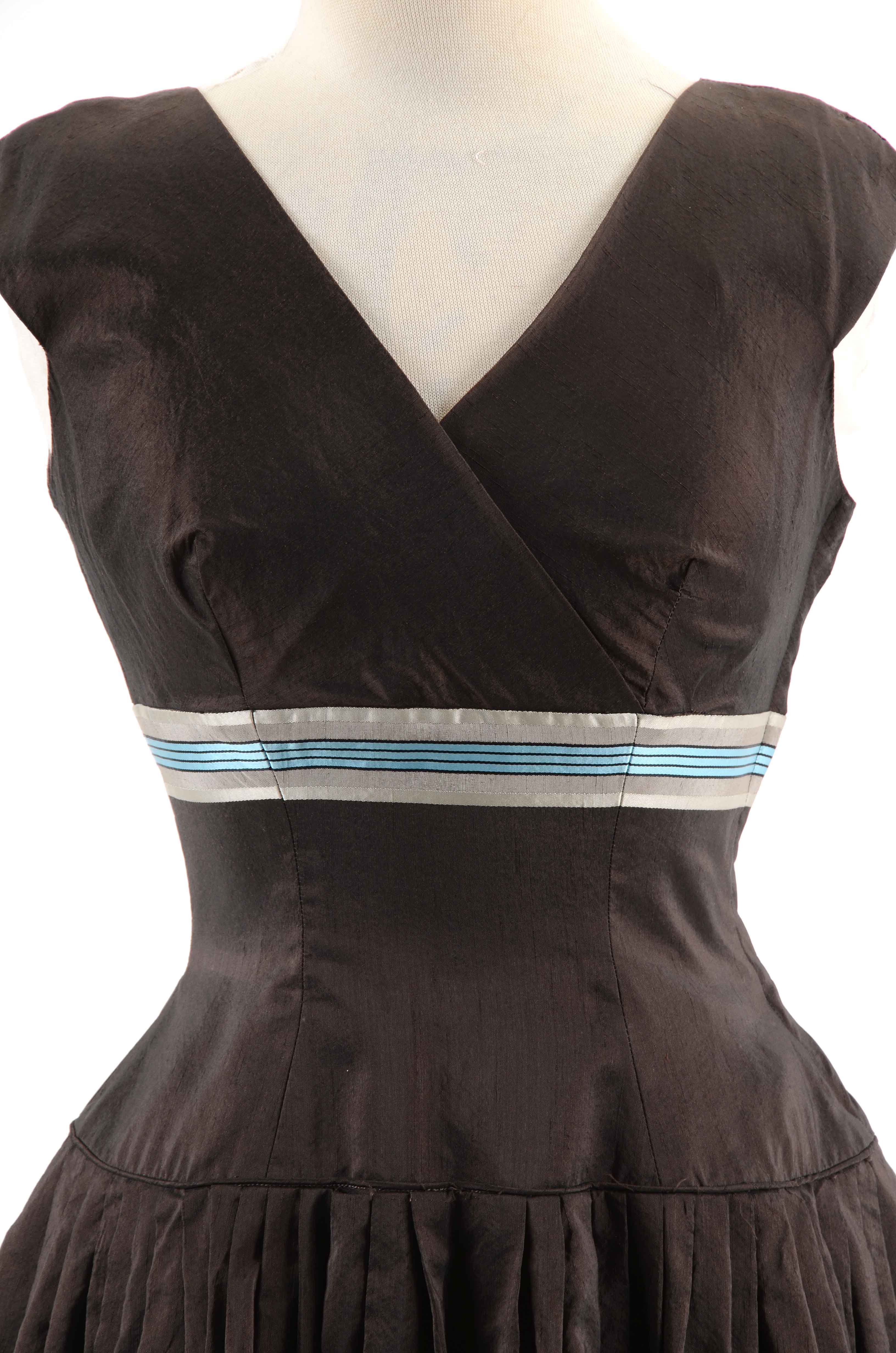 Vintage 1950s Detrano Original Dress with Petticoat