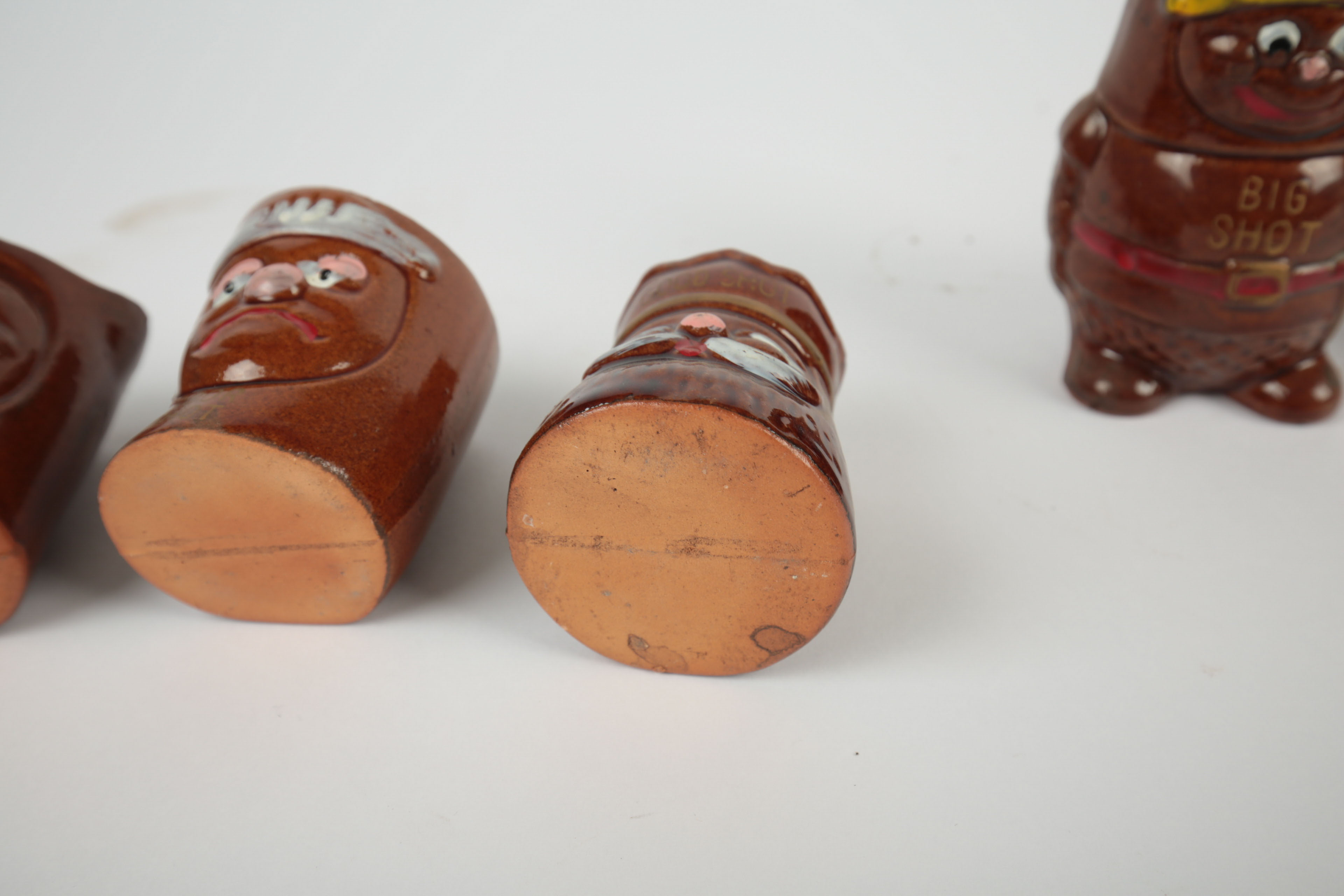 Vintage Japanese Novelty Shot Glasses