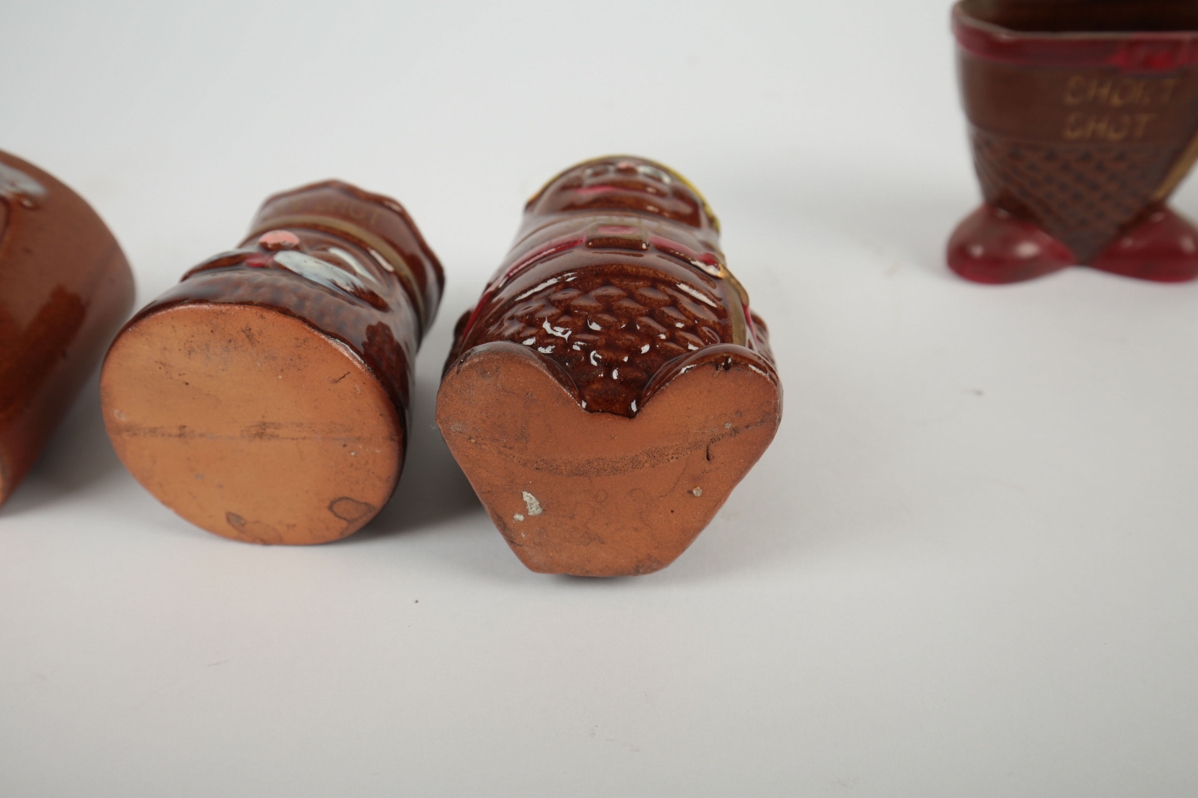 Vintage Japanese Novelty Shot Glasses