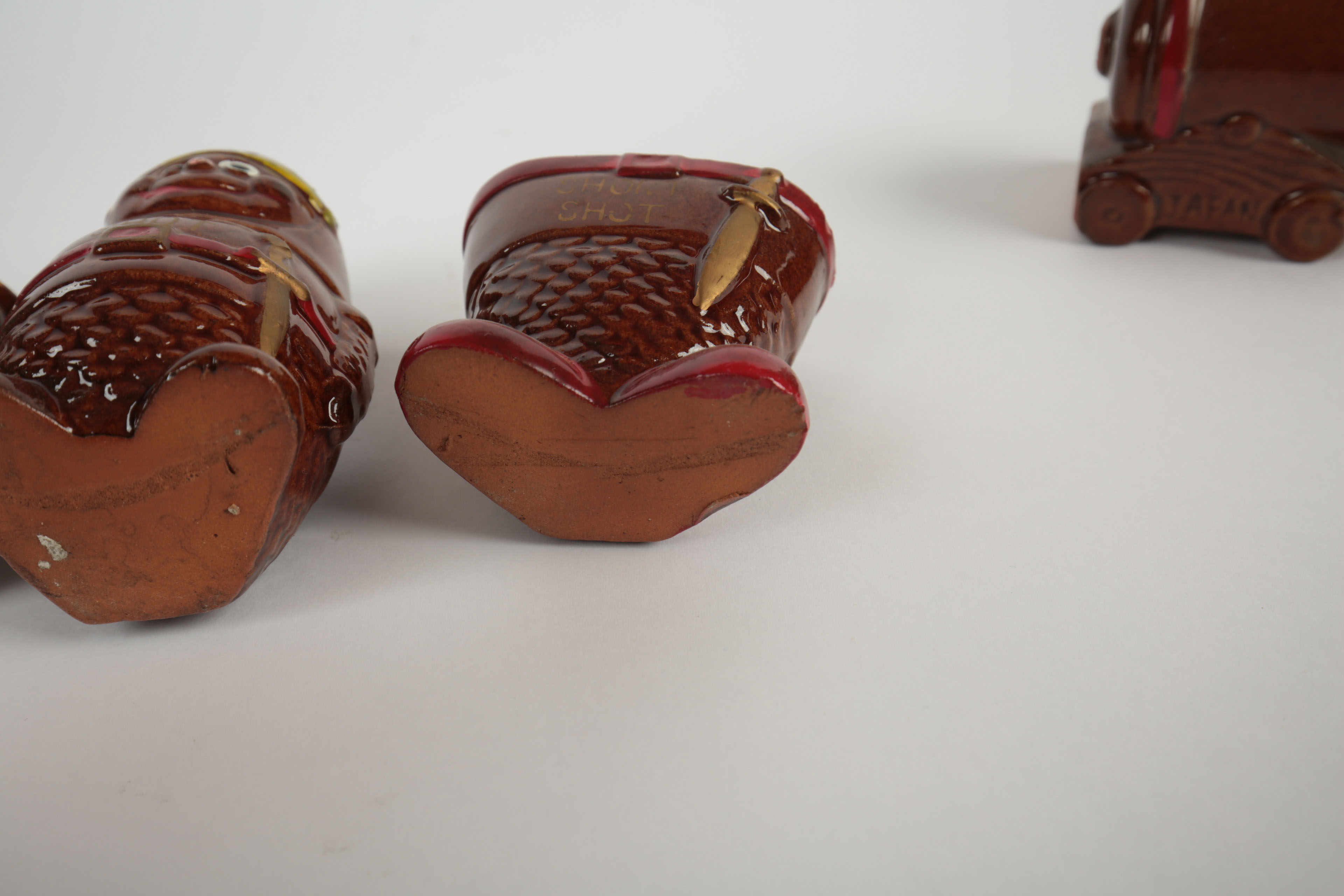 Vintage Japanese Novelty Shot Glasses