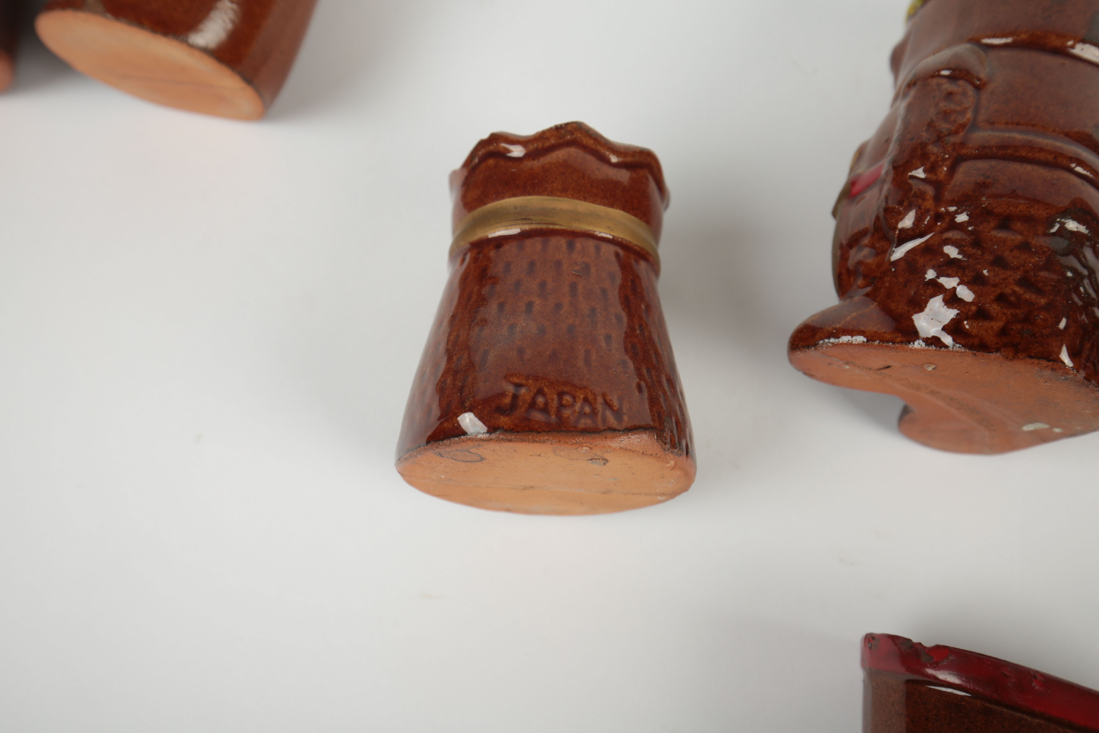 Vintage Japanese Novelty Shot Glasses