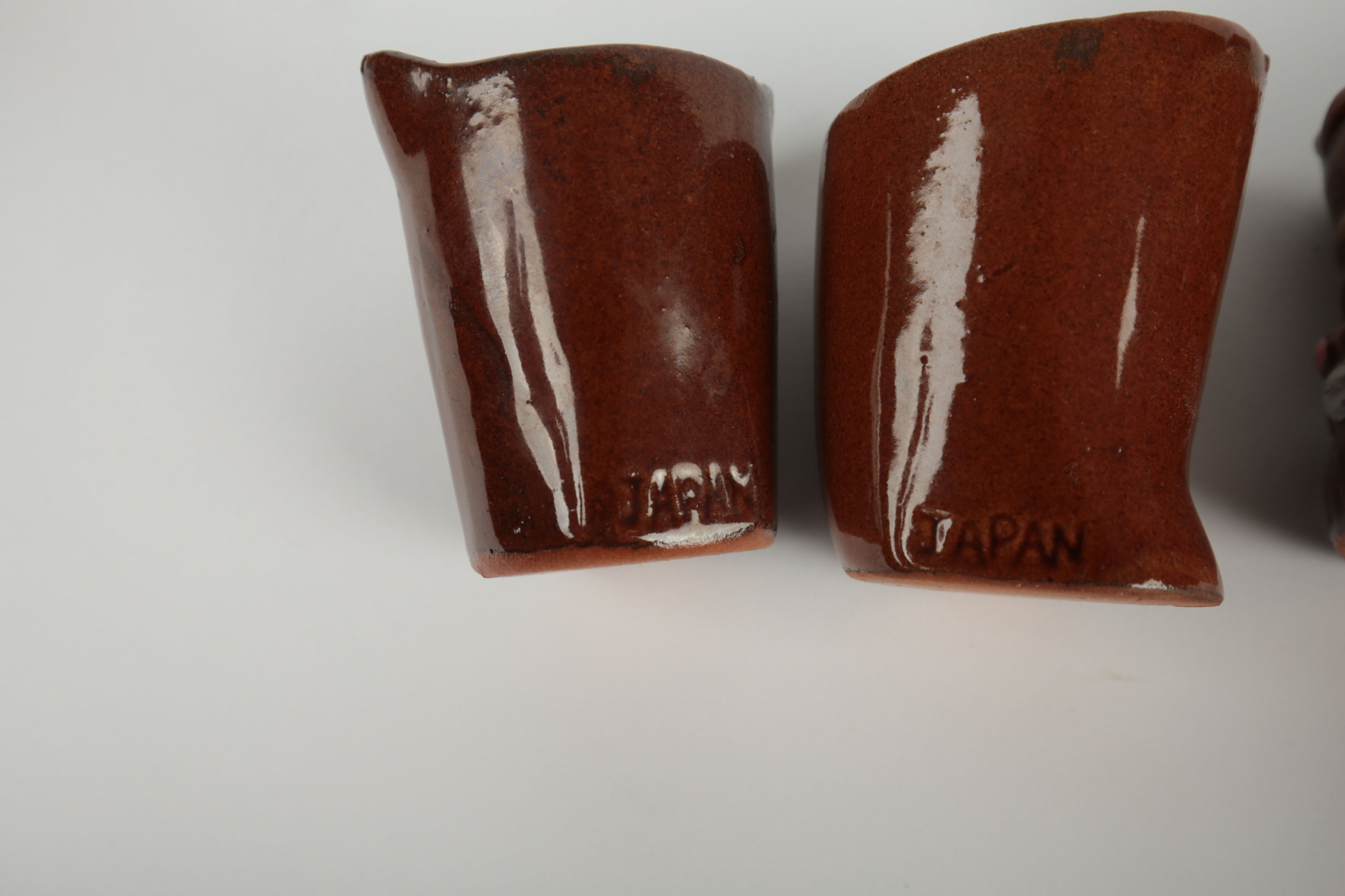 Vintage Japanese Novelty Shot Glasses