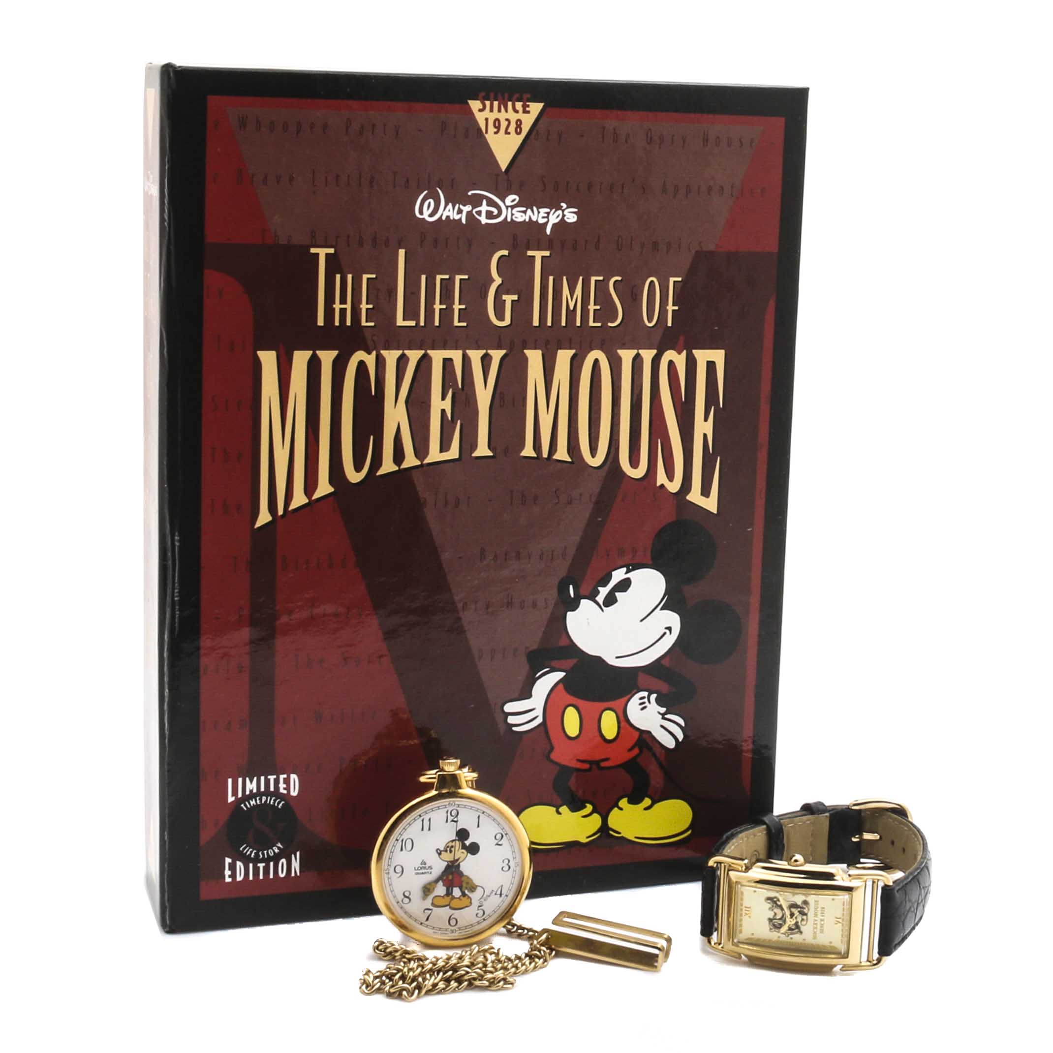 Selection of Limited Edition Mickey Mouse Watches