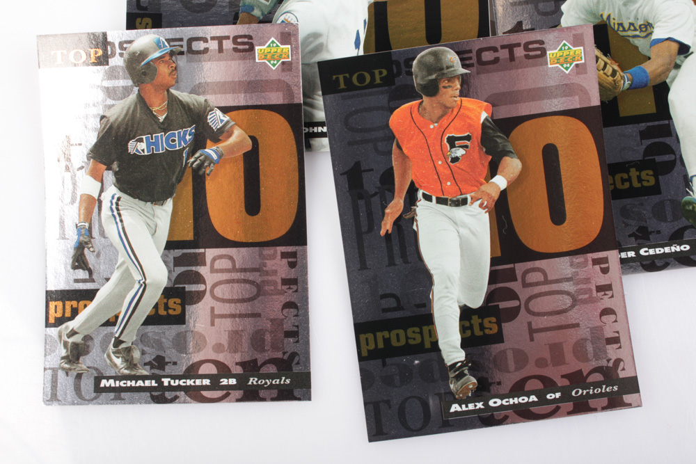 1990s Baseball Cards Featuring Derek Jeter