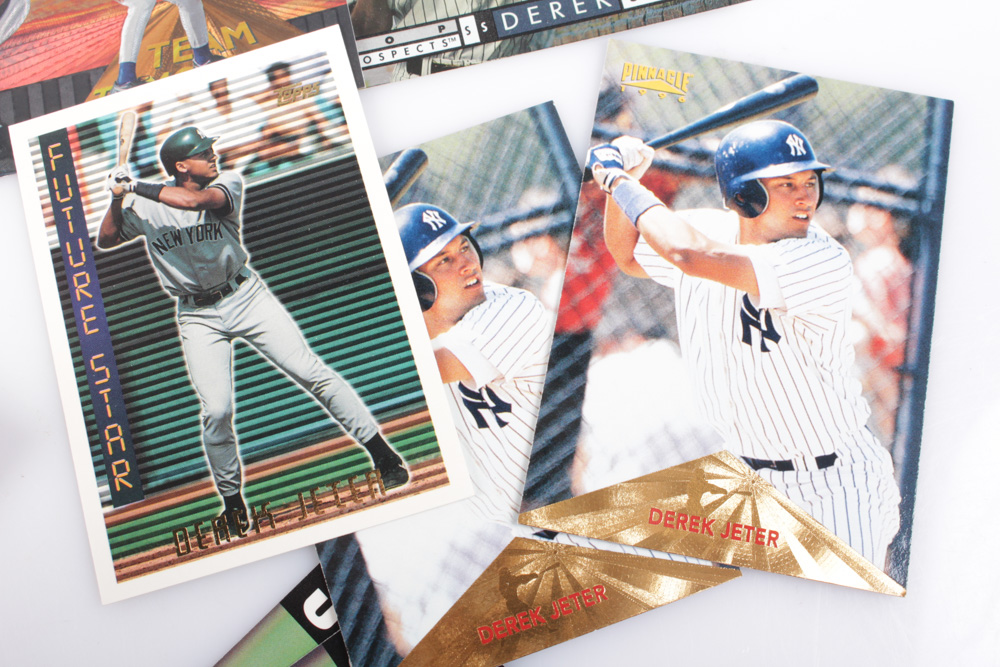 1990s Baseball Cards Featuring Derek Jeter