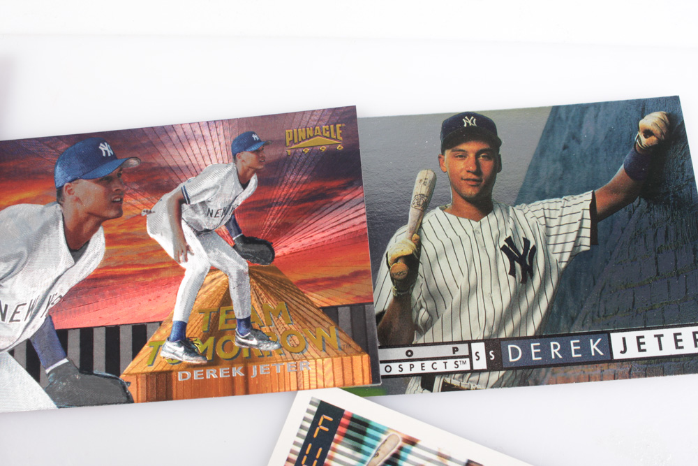 1990s Baseball Cards Featuring Derek Jeter