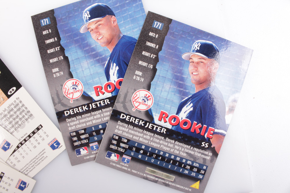 1990s Baseball Cards Featuring Derek Jeter