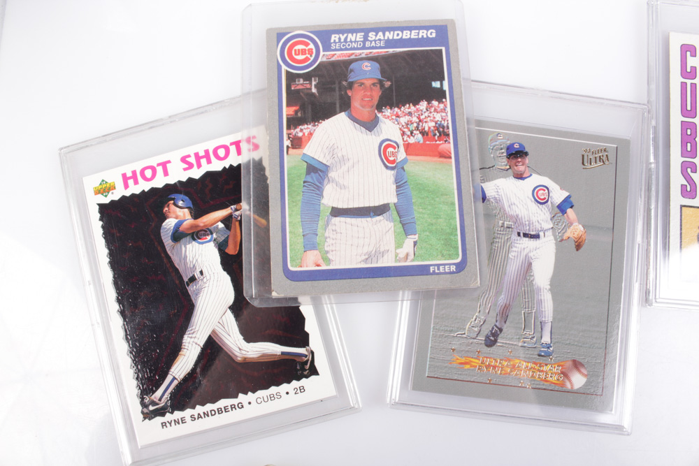 1980s and 1990s Baseball Cards Featuring Barry Bonds