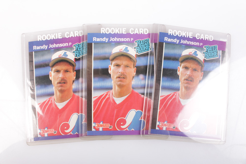 1980s and 1990s Baseball Cards Featuring Barry Bonds