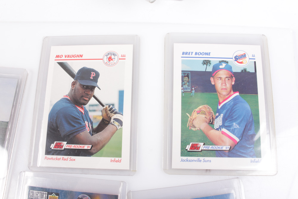 1980s and 1990s Baseball Cards Featuring Barry Bonds