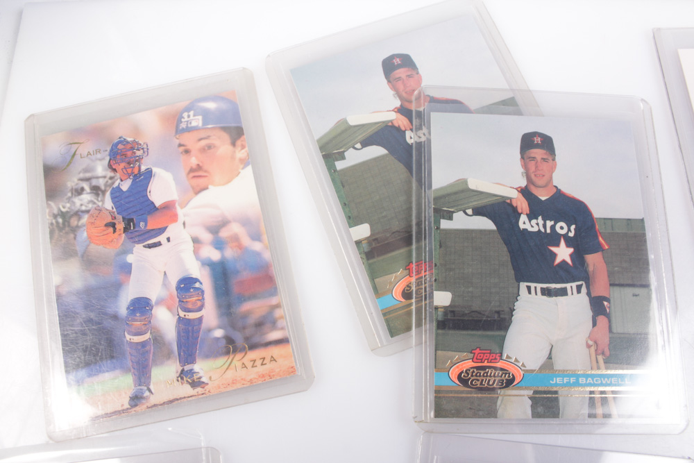 1980s and 1990s Baseball Cards Featuring Barry Bonds