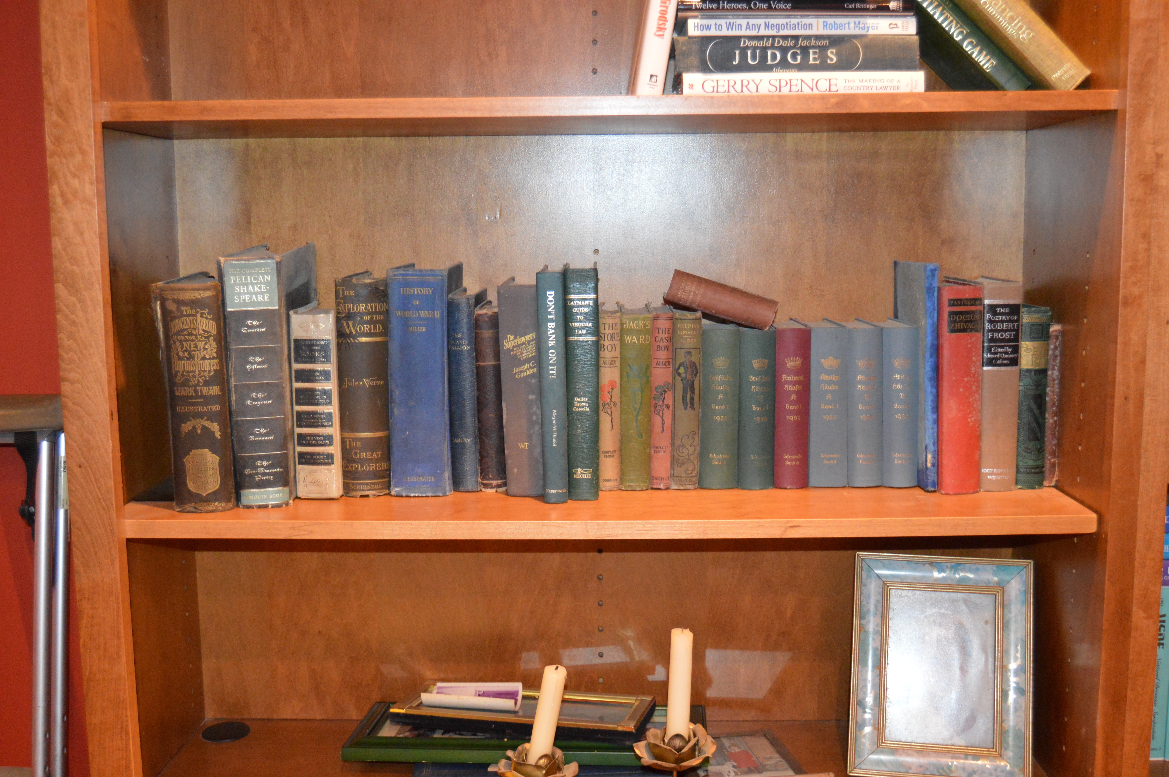Collection of Antique and Vintage Hardback Books