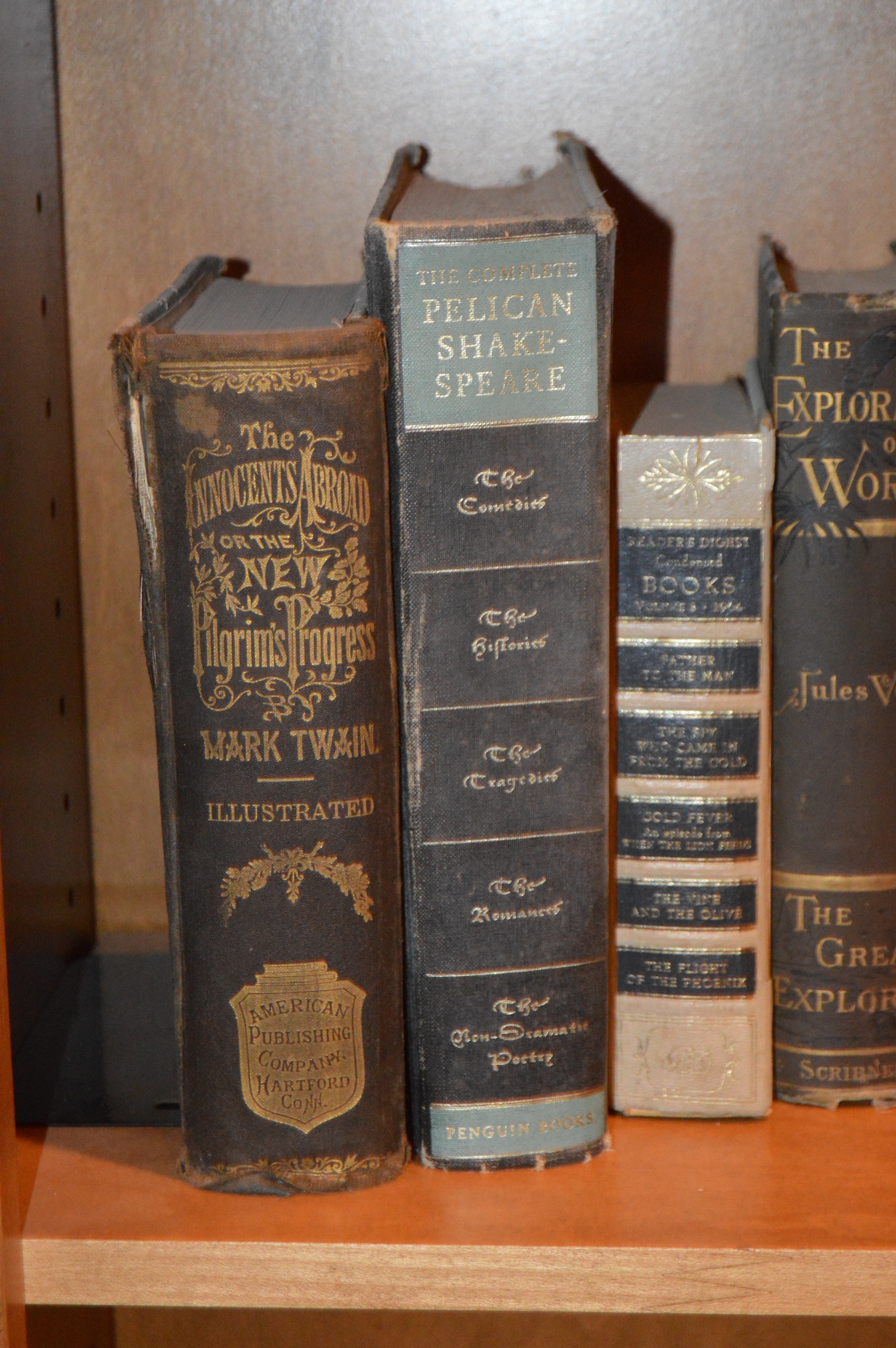 Collection of Antique and Vintage Hardback Books