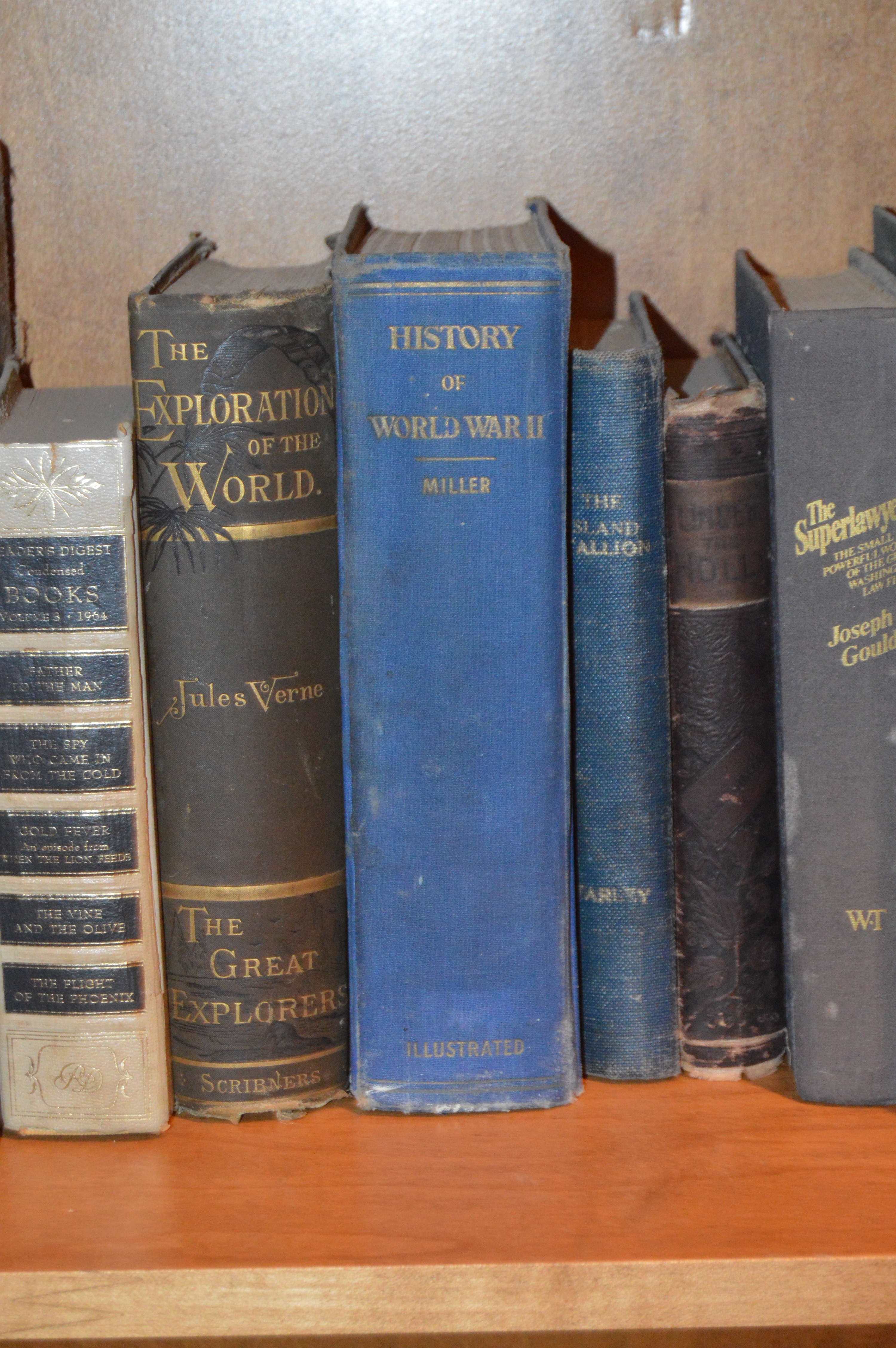 Collection of Antique and Vintage Hardback Books