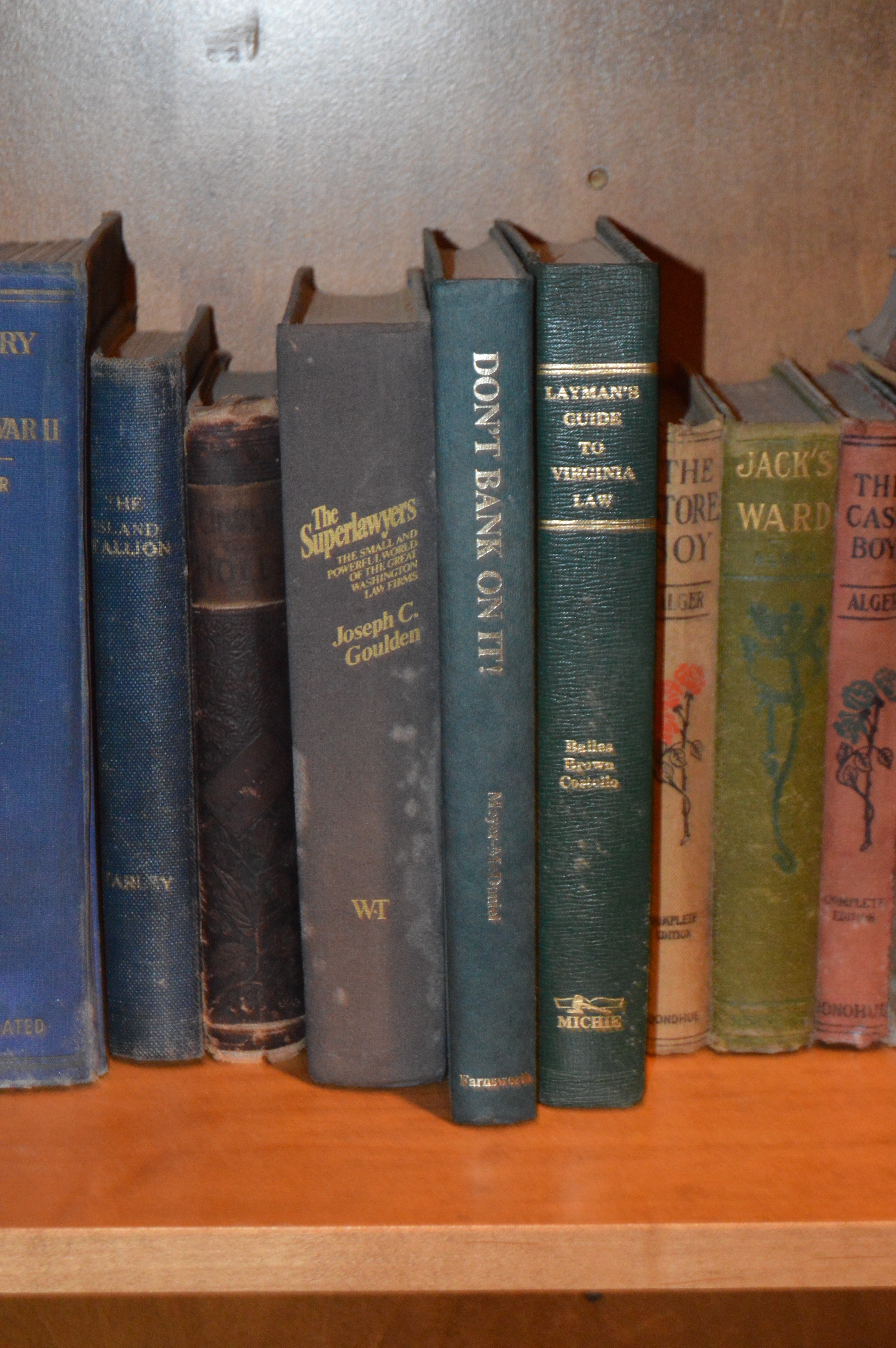 Collection of Antique and Vintage Hardback Books