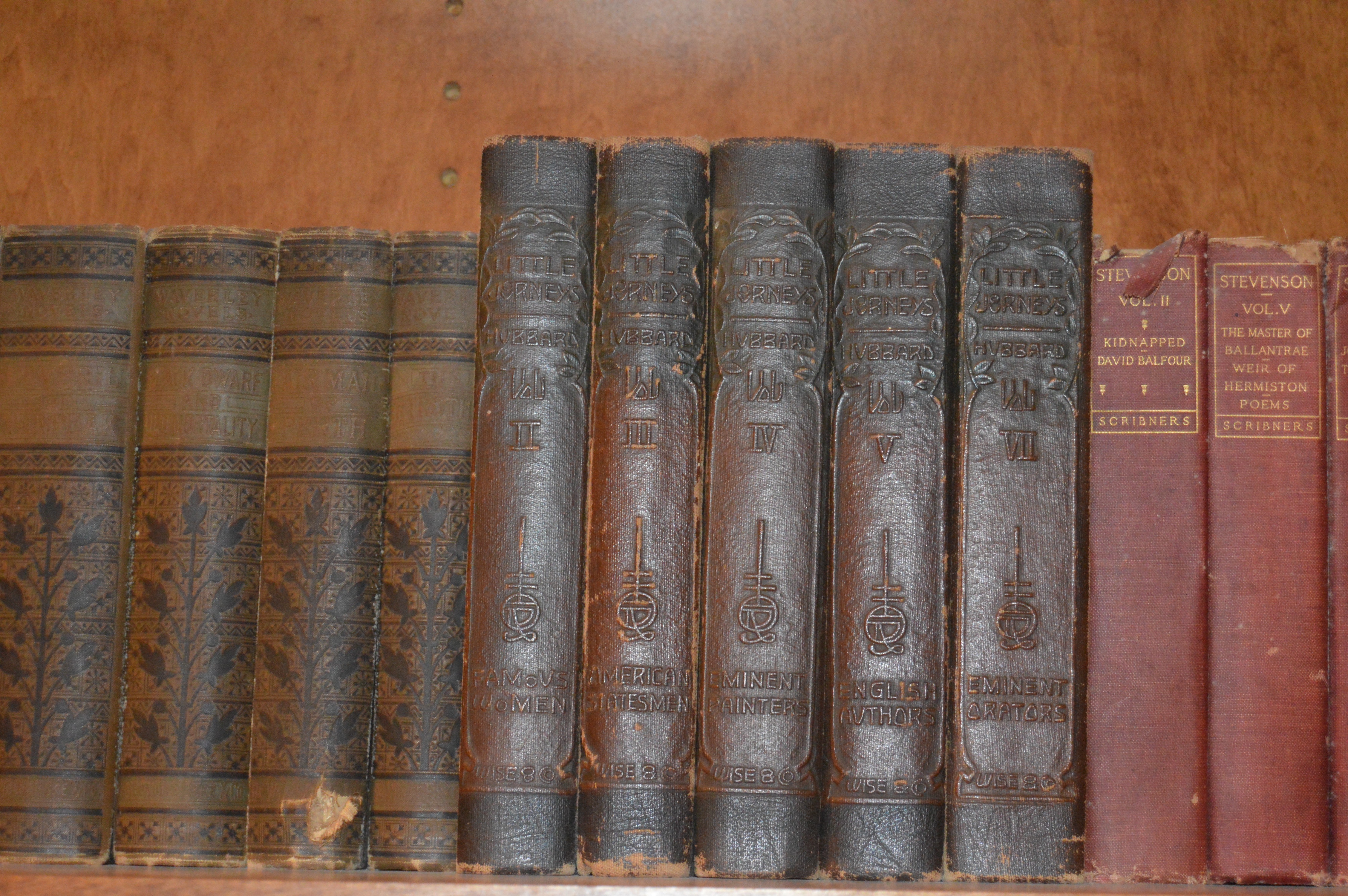 Collection of Antique and Vintage Hardback Books