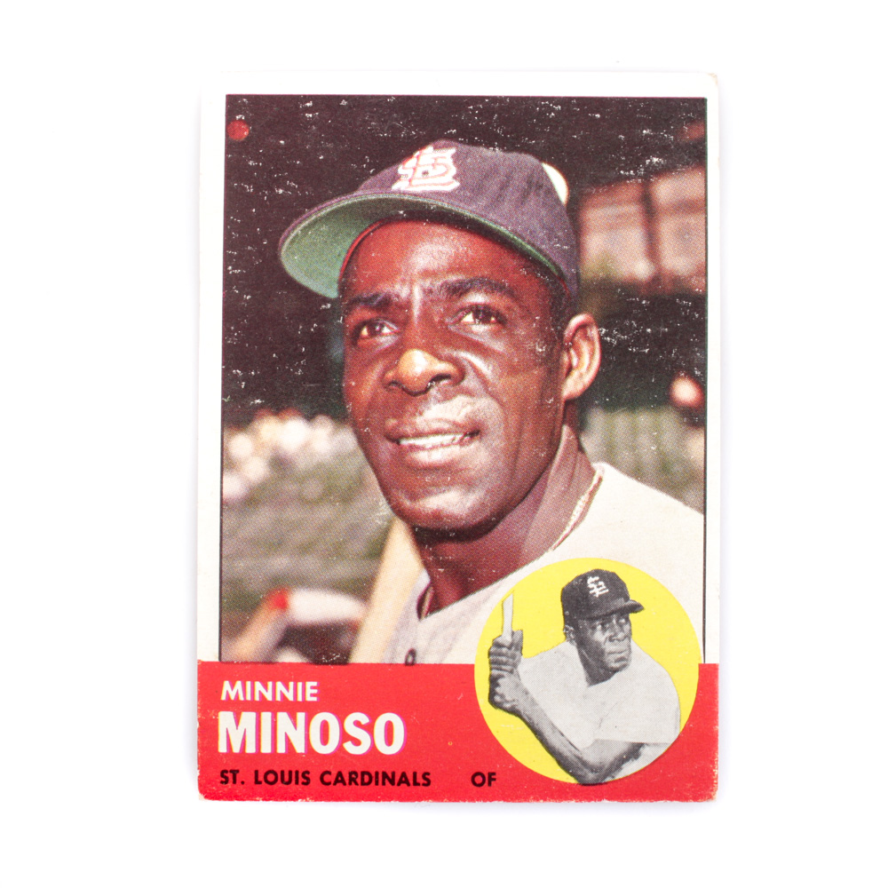 1963 Topps Minnie Minoso Baseball Card