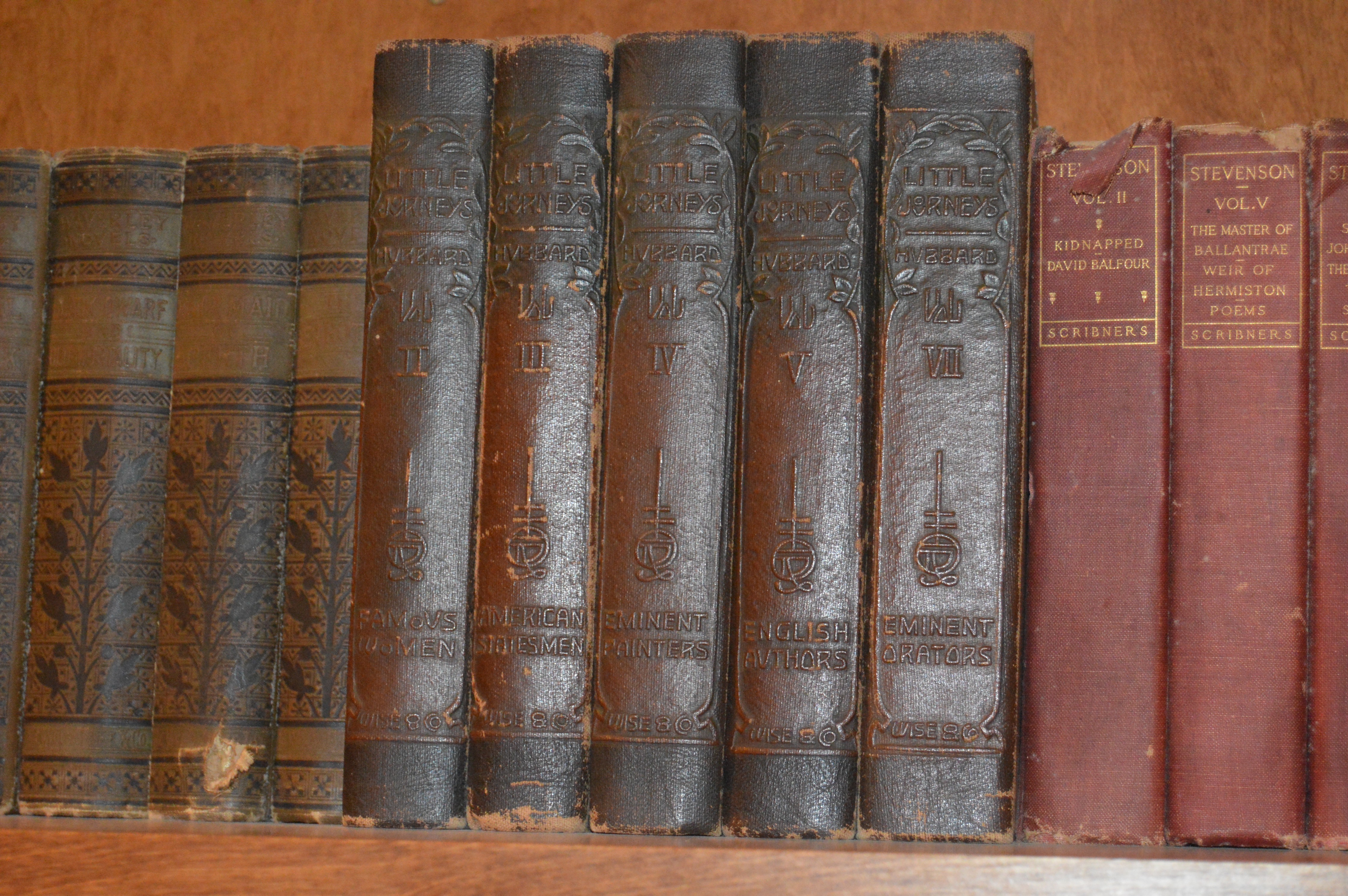 Collection of Antique and Vintage Hardback Books