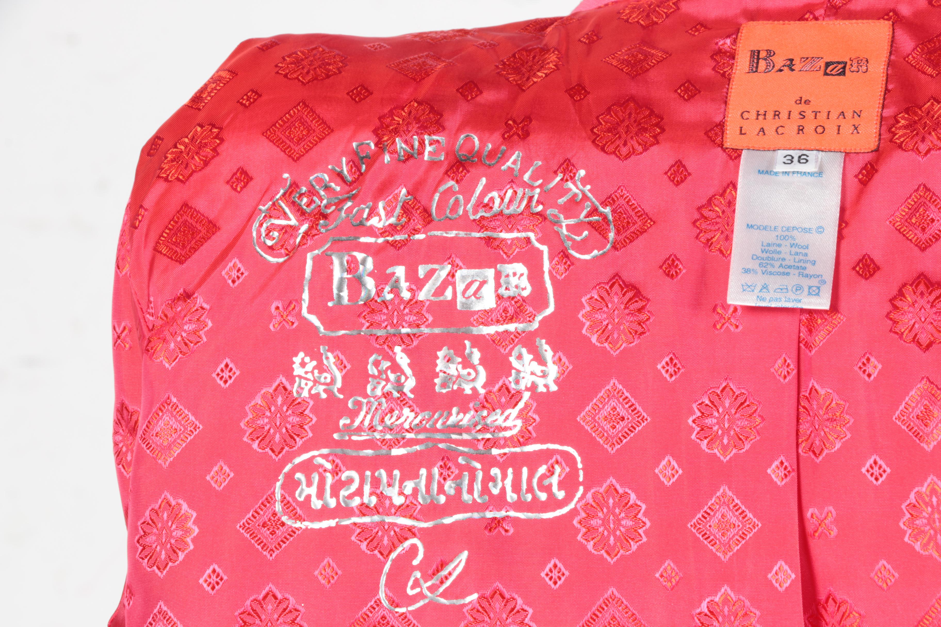 Bazar de Christian Lacroix Skirt Suit