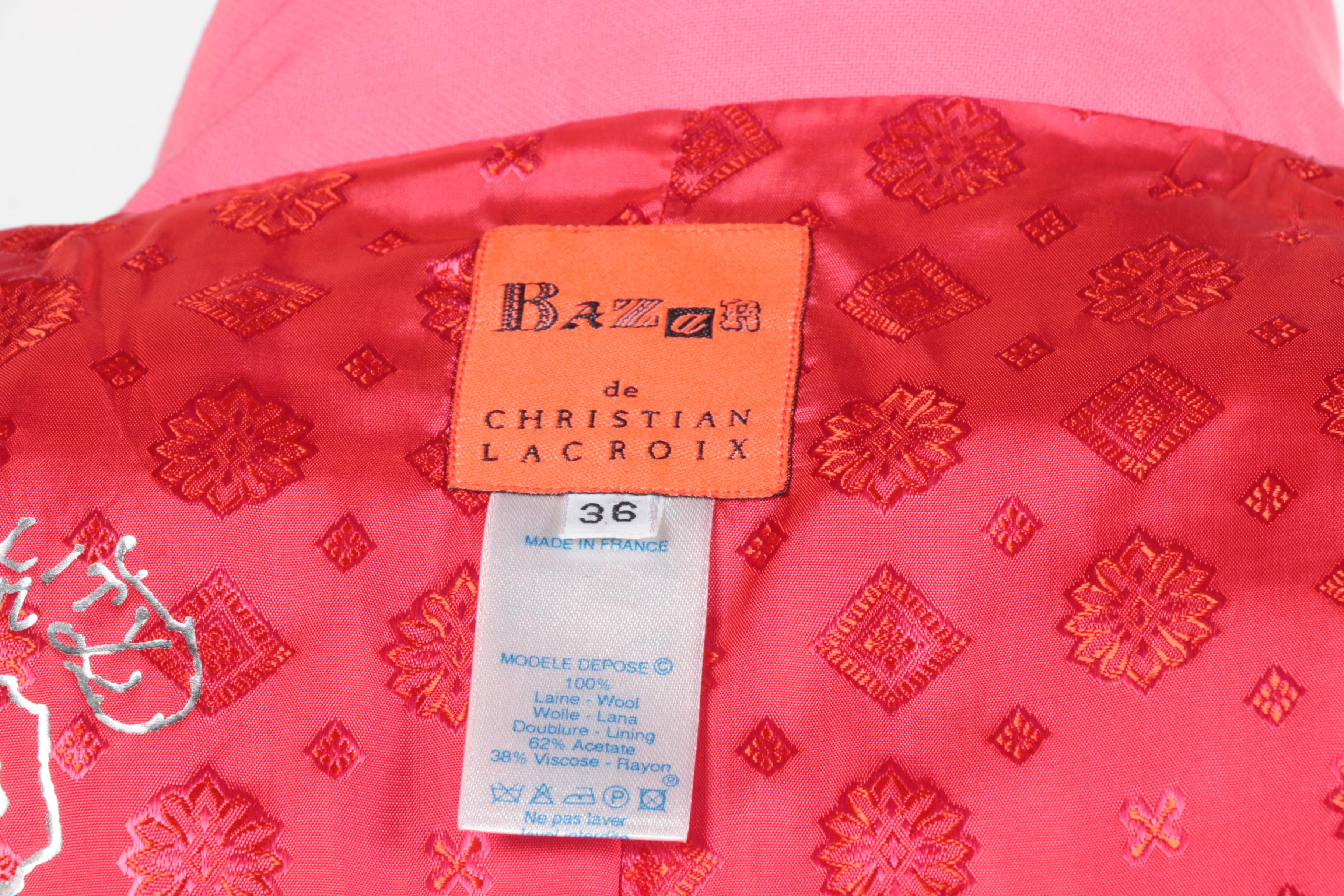 Bazar de Christian Lacroix Skirt Suit