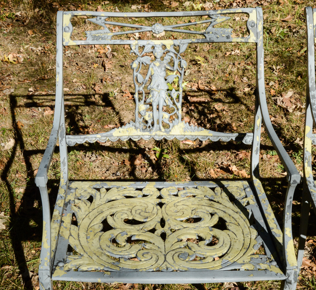 Vintage Cast Aluminum Patio Chairs