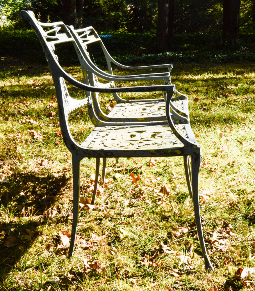 Vintage Cast Aluminum Patio Chairs