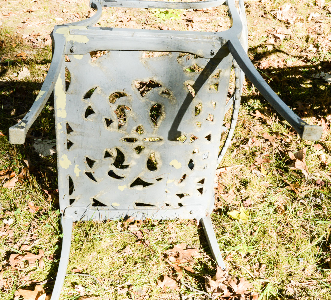 Vintage Cast Aluminum Patio Chairs