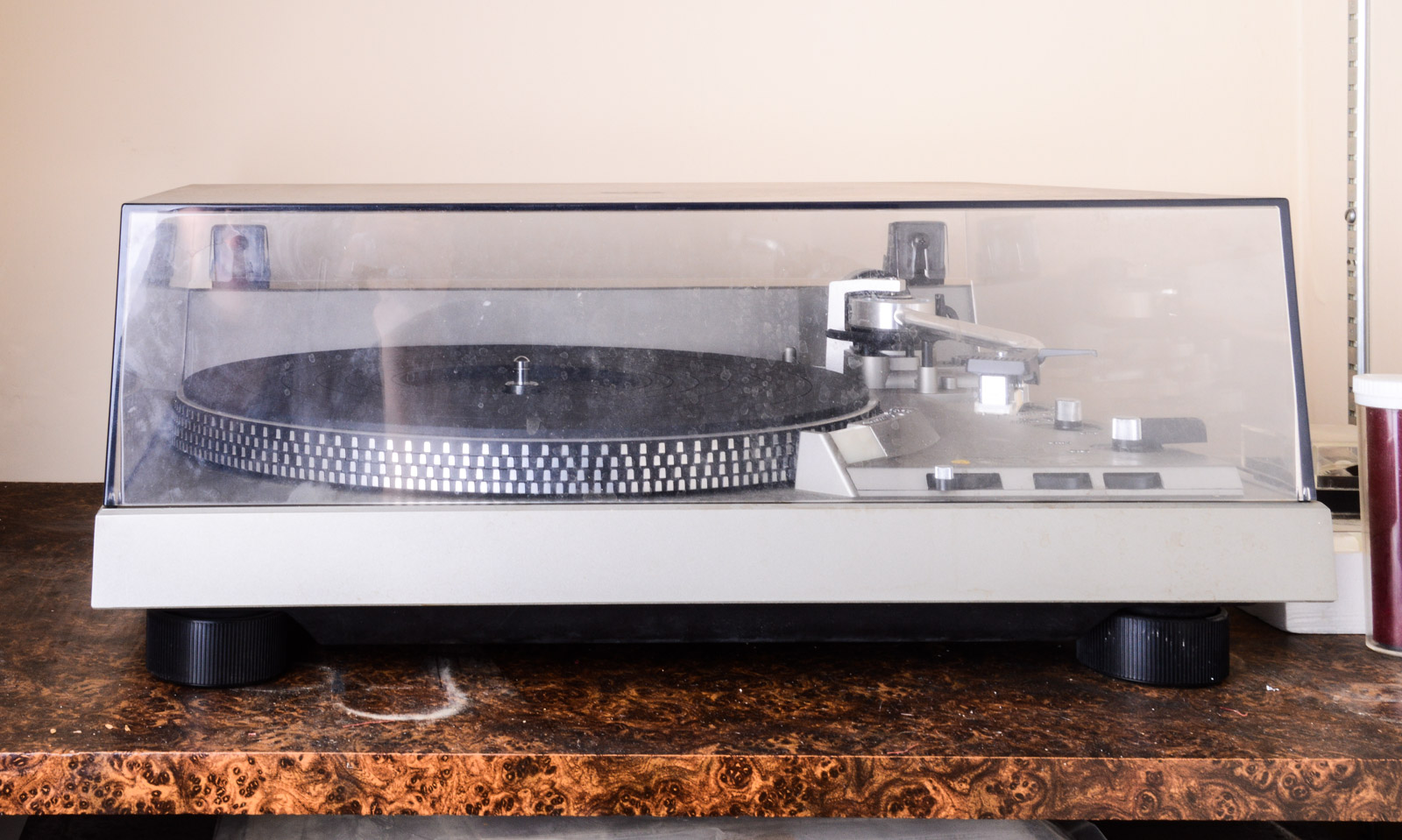 Vintage Pioneer SX-780 Receiver and Technics SL-1950 Direct Drive Turntable