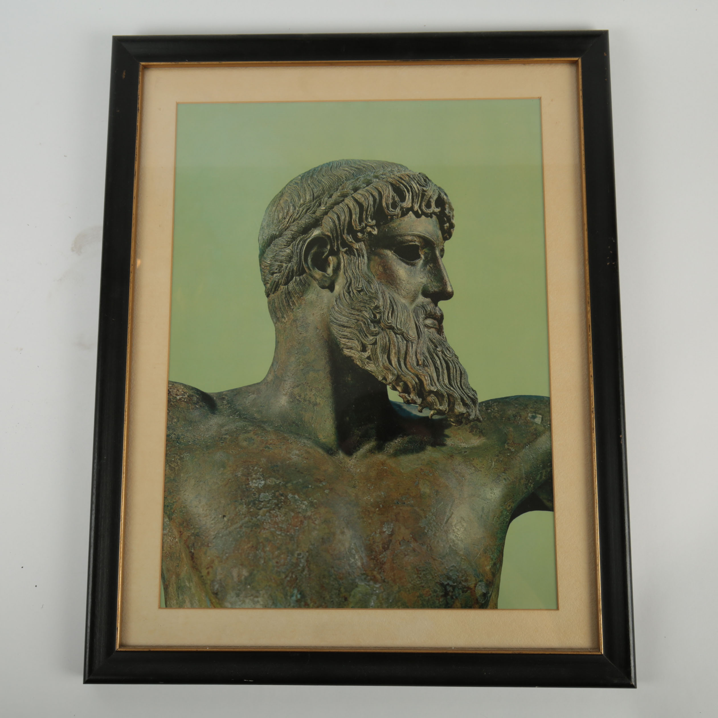 Reproduction Print After a Photograph of "The Artemision Bronze"