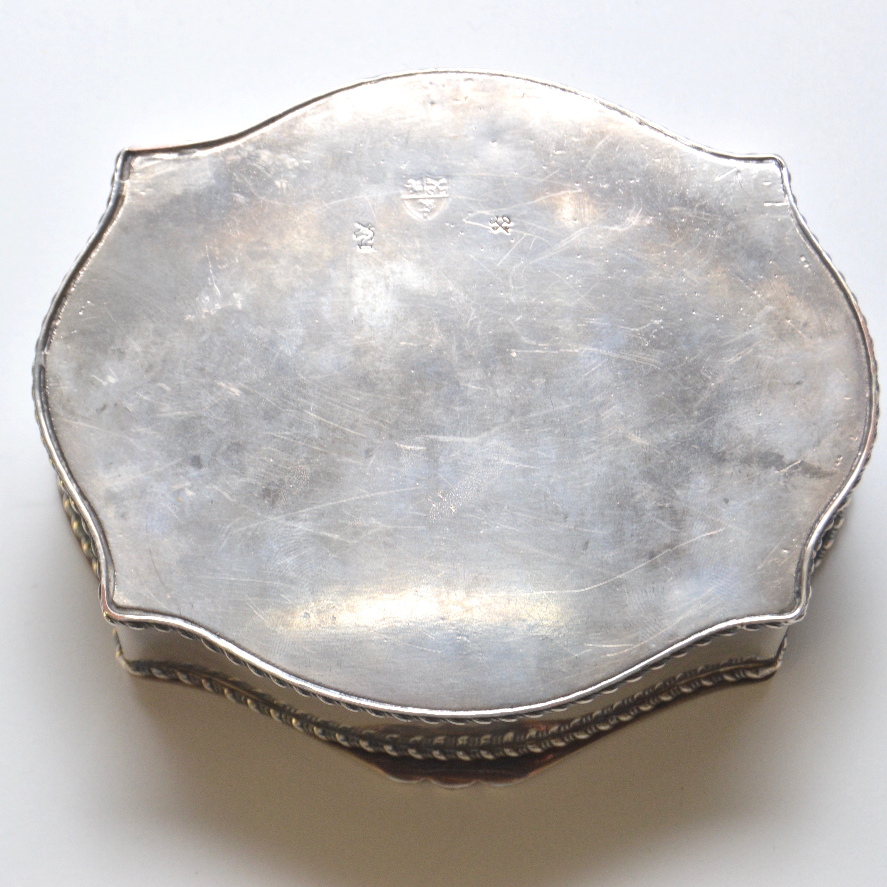 Vintage Prill Silver Co. Silver-Plated Box