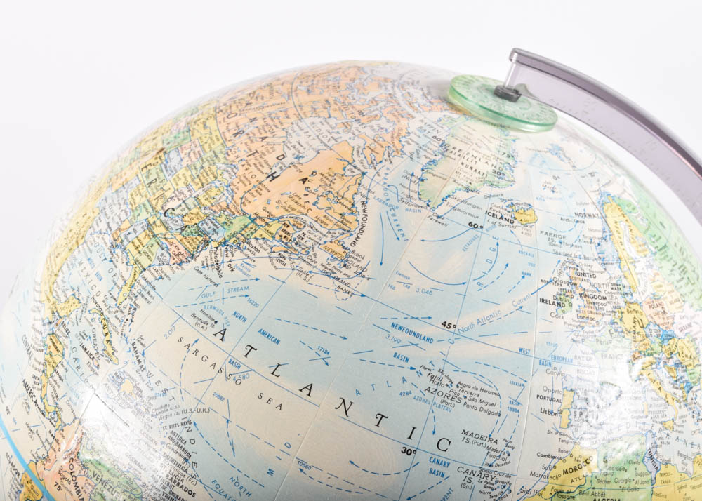 Vintage Globemaster Globe