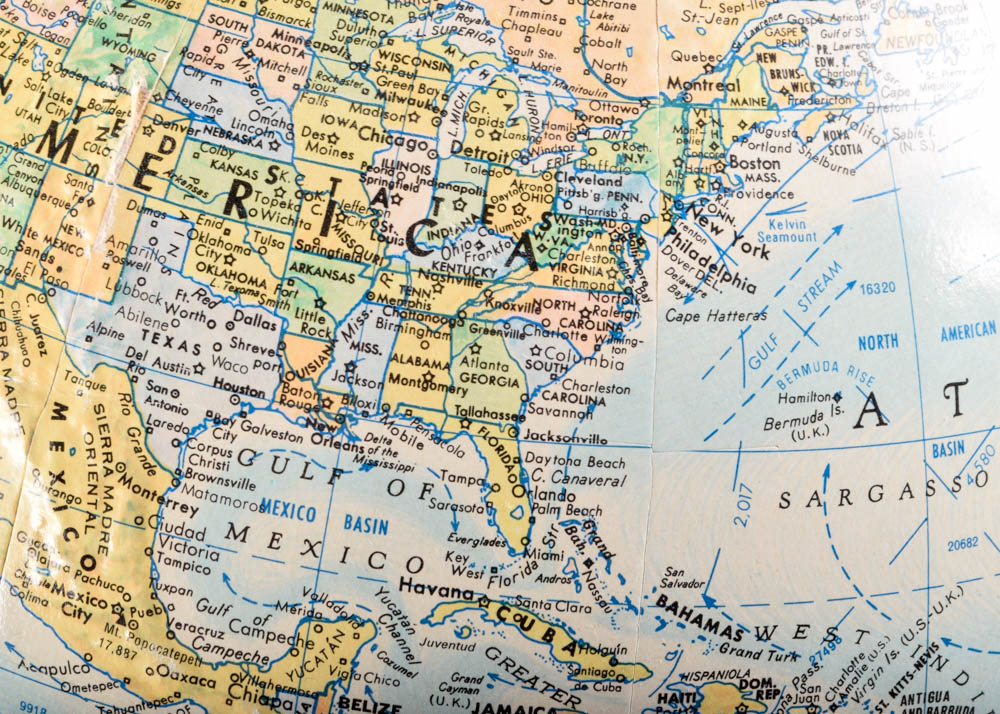 Vintage Globemaster Globe