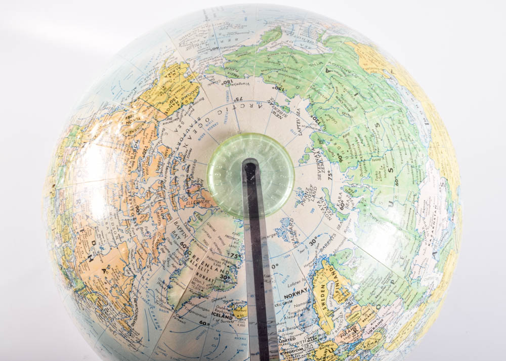 Vintage Globemaster Globe