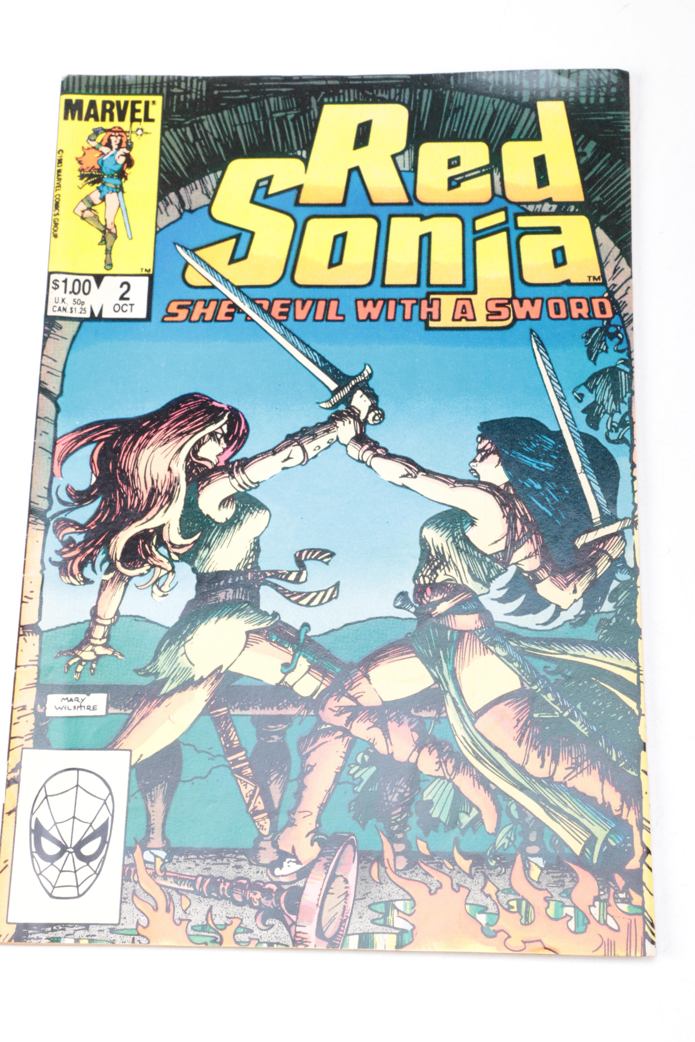 "Star Trek", "Conan the Barbarian" and "Red Sonja" Volume 3 Comic Books