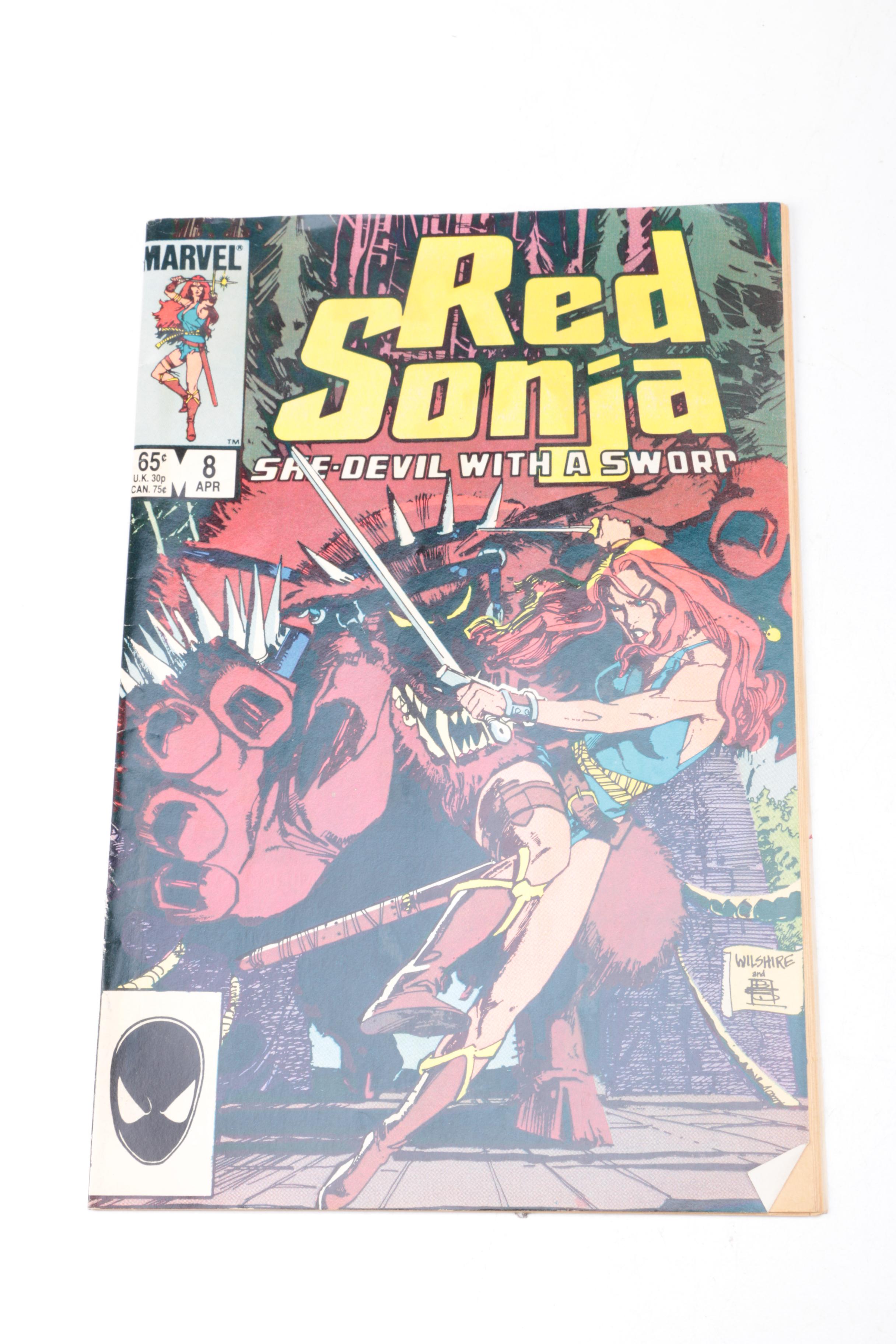 "Star Trek", "Conan the Barbarian" and "Red Sonja" Volume 3 Comic Books