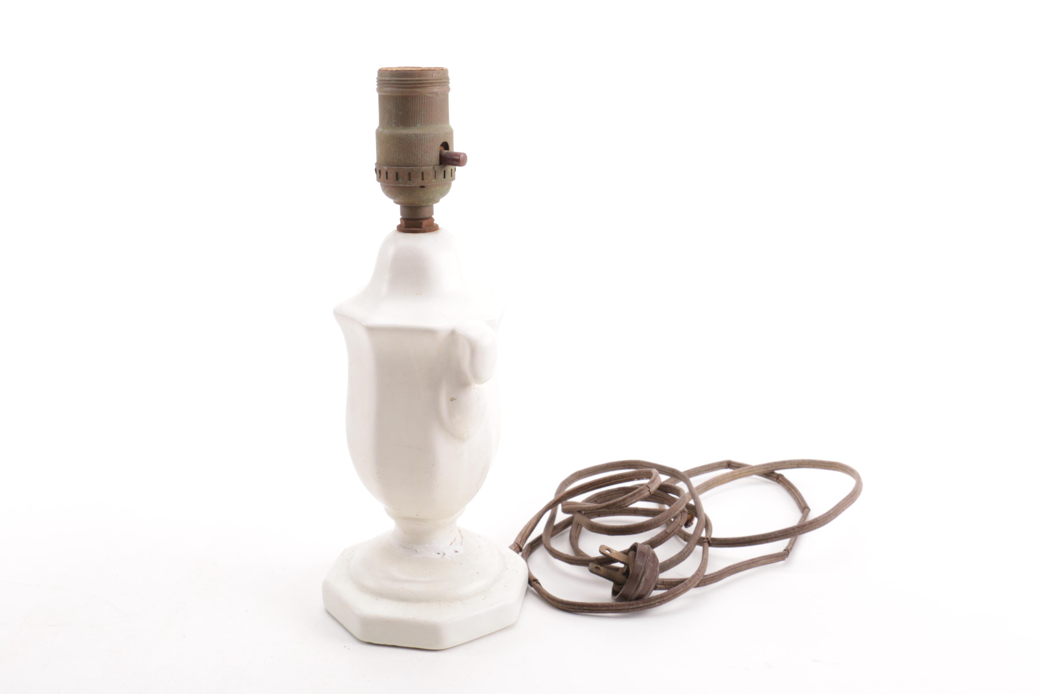 White Ceramic Table Lamps