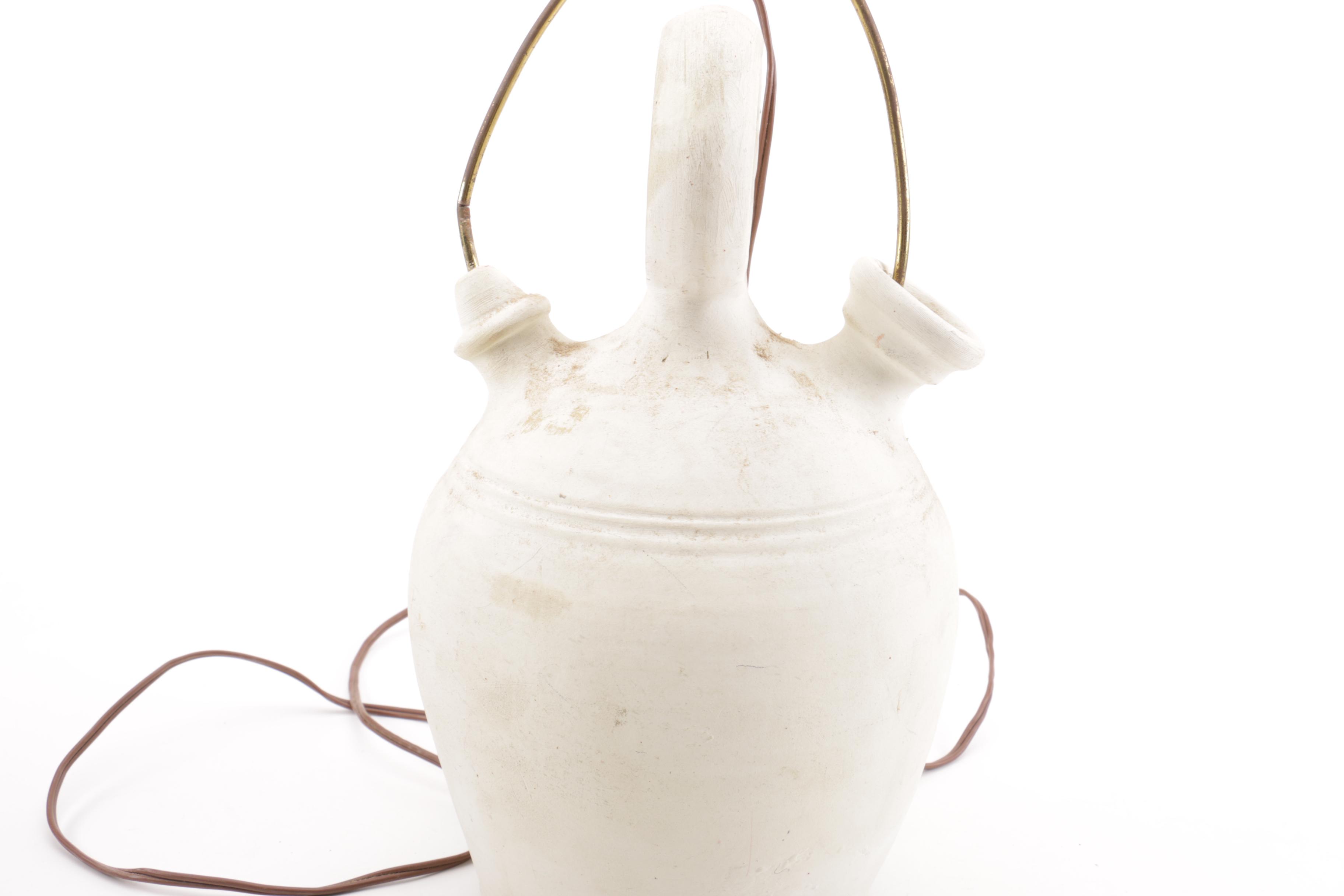 White Ceramic Table Lamps