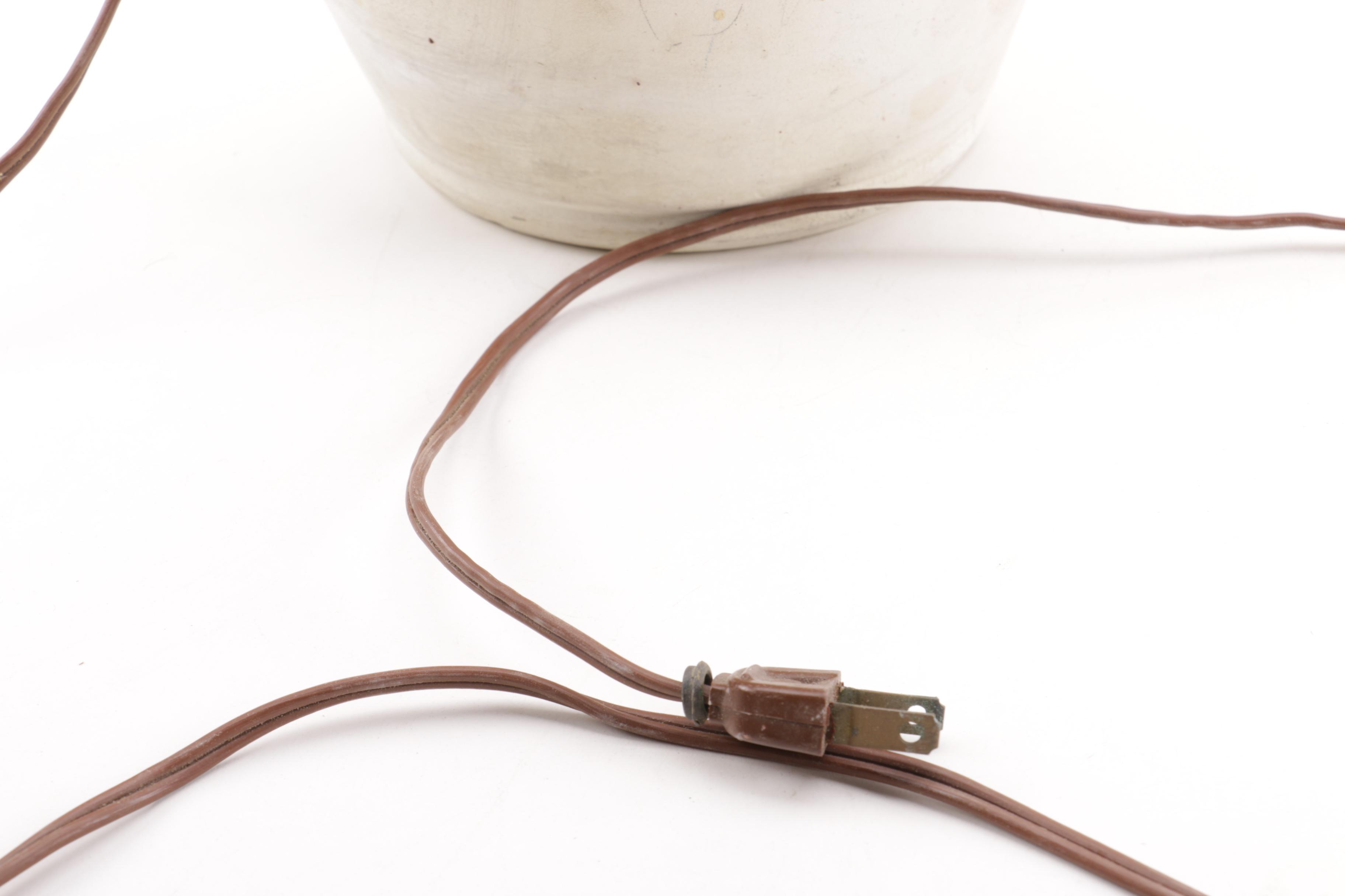 White Ceramic Table Lamps