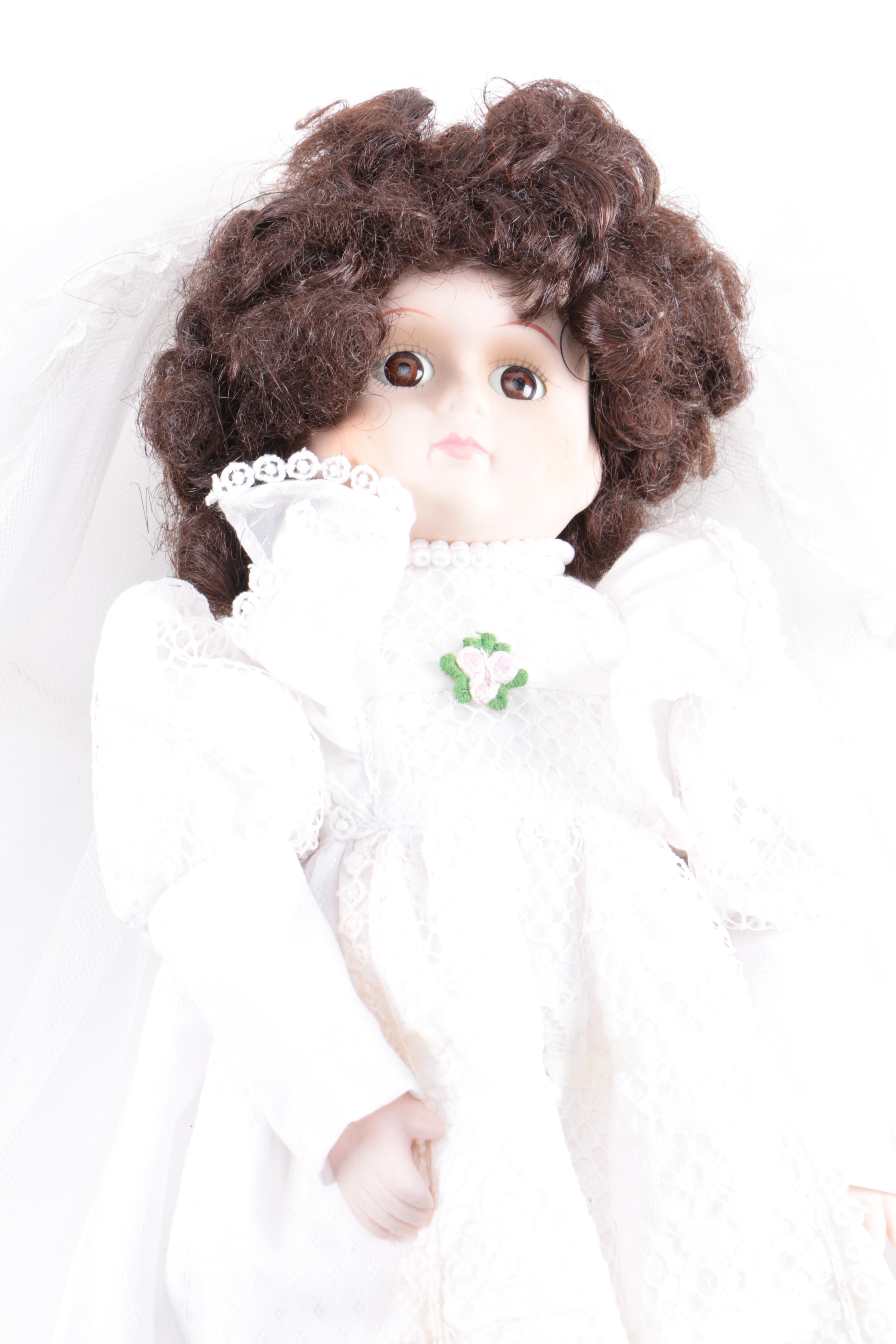 Porcelain Dolls Including Heritage Mint