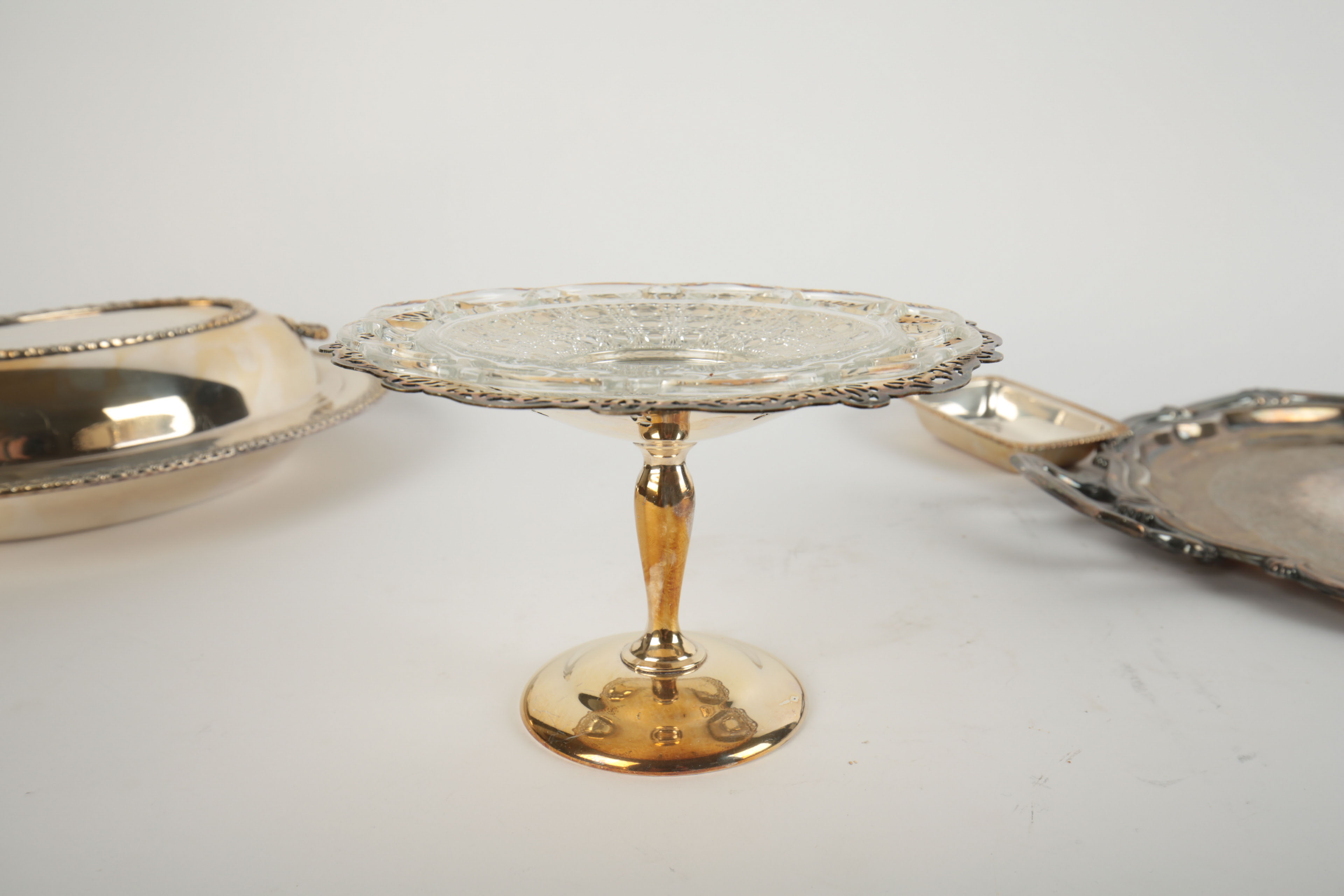 American Silver Plate Servingware Assortment Featuring Reed & Barton